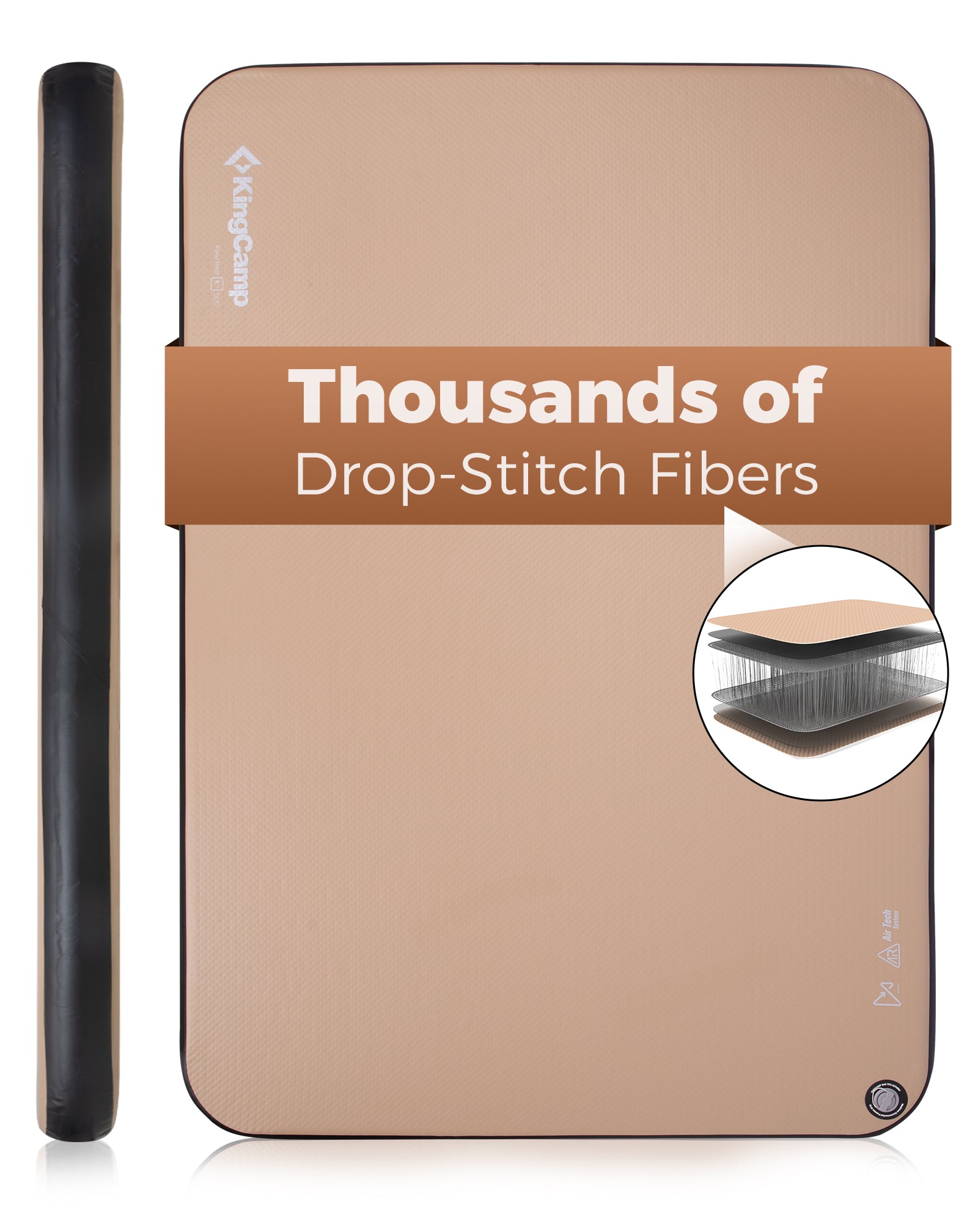 kingcamp-flexi-rest-8-0-duo-tpu-air-sleeping-pad-double-compact-eco-friendly image 1