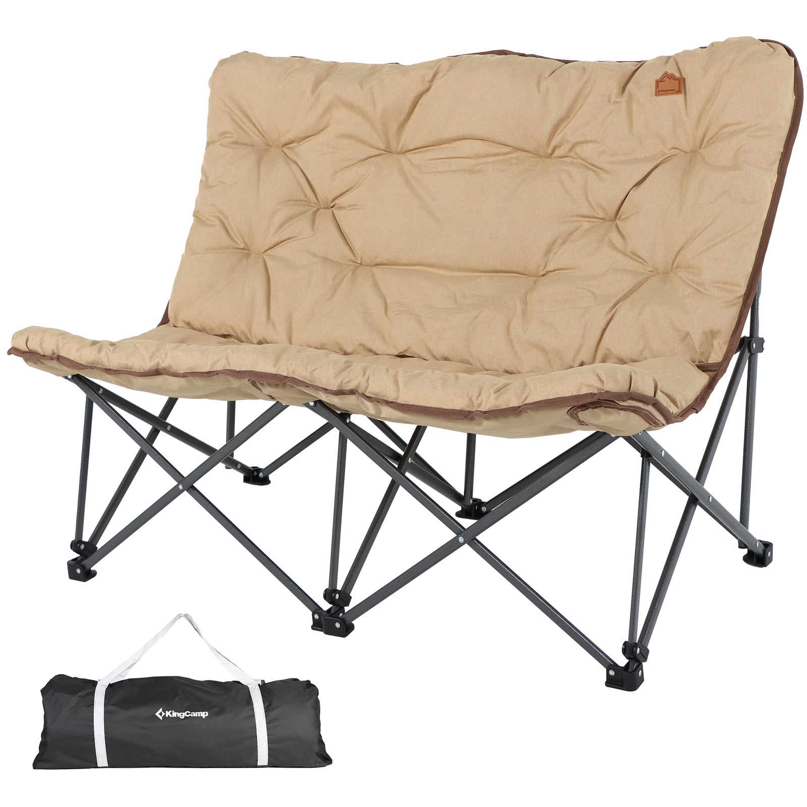 kingcamp-lemon-c20-oversized-padded-double-butterfly-chair image 1
