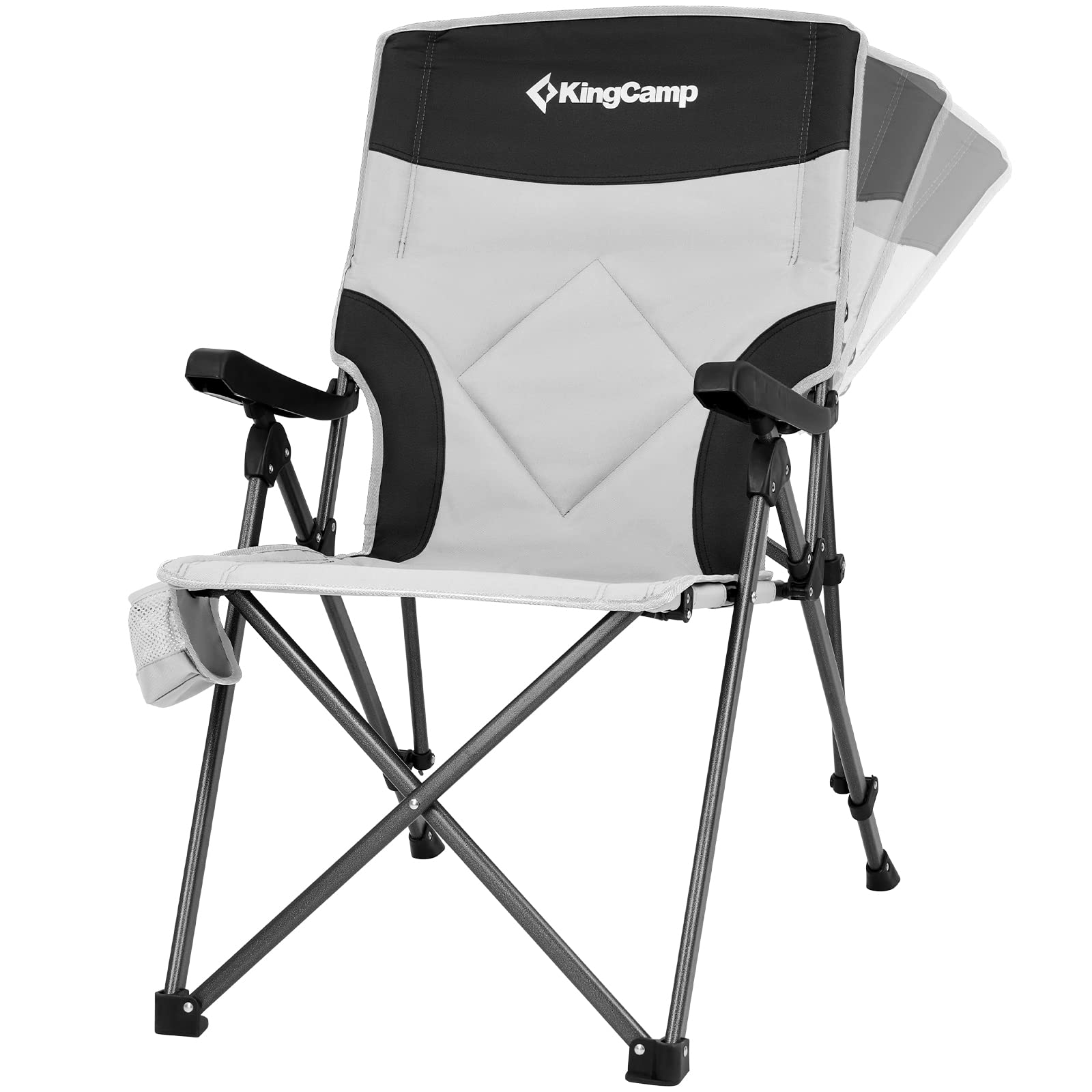 kingcamp-adjustable-heavy-duty-high-back-camping-chair-3-position-recline image 1