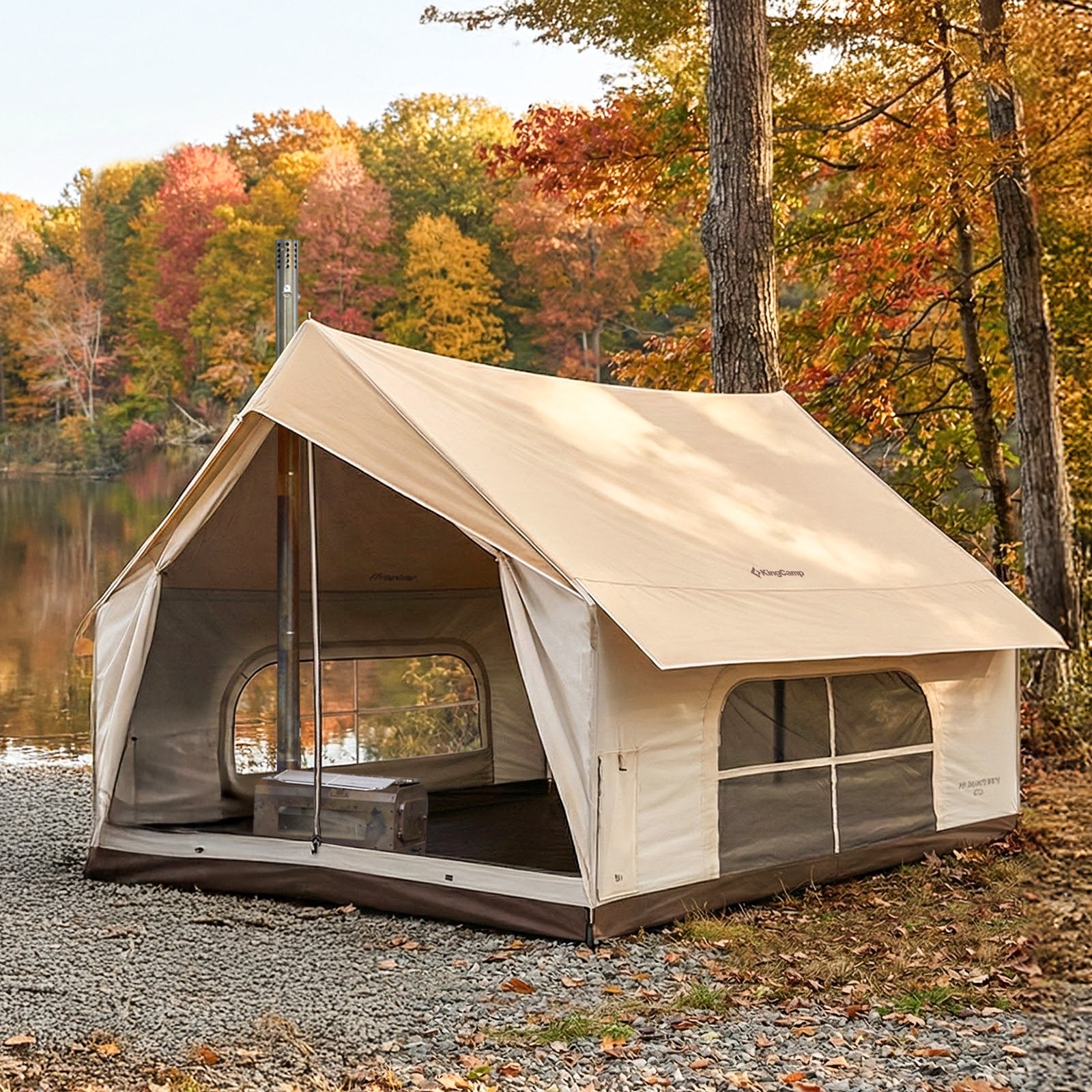kingcamp-mountain-in-c5-cabin-tent-with-stove-jack-ac-port-5-person-4-season image 3