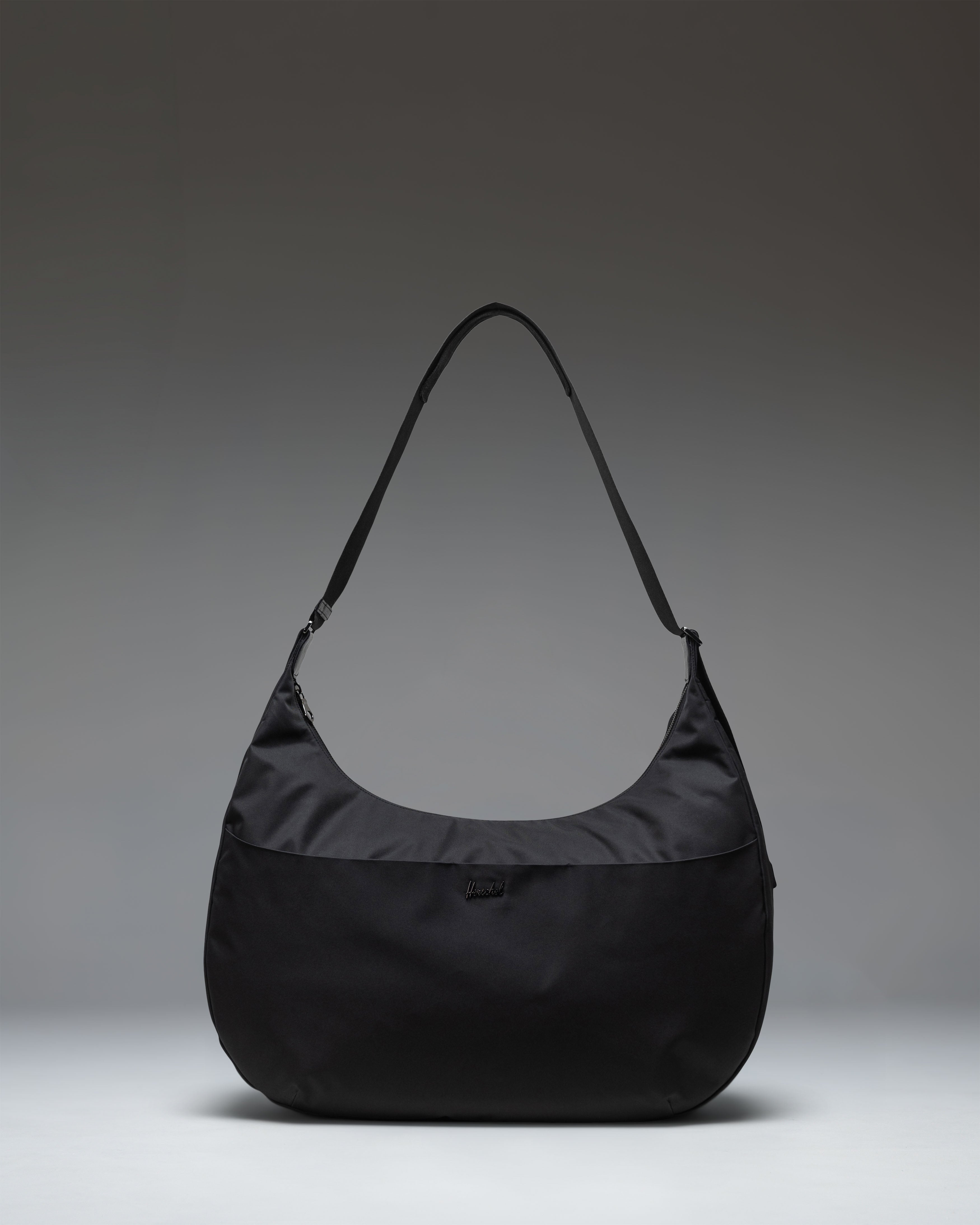 herschel-supply-yara-large-shoulder-bag-twill-fabric-leather-trims-detachable-po image 1