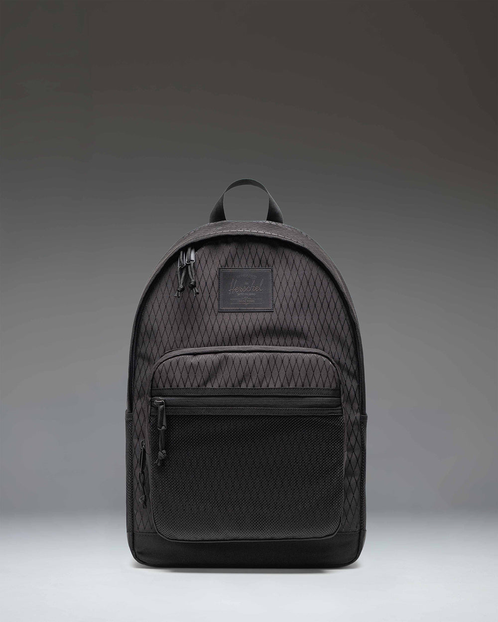 herschel-supply-kaine-backpack-rounded-top-padded-straps-dual-front-pockets image 1