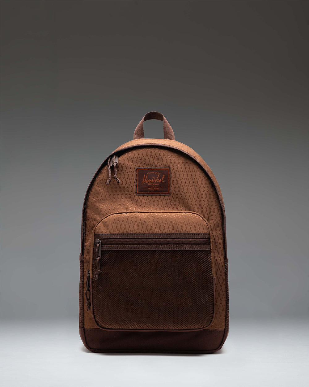 herschel-supply-kaine-backpack-rounded-top-padded-straps-dual-front-pockets image 3