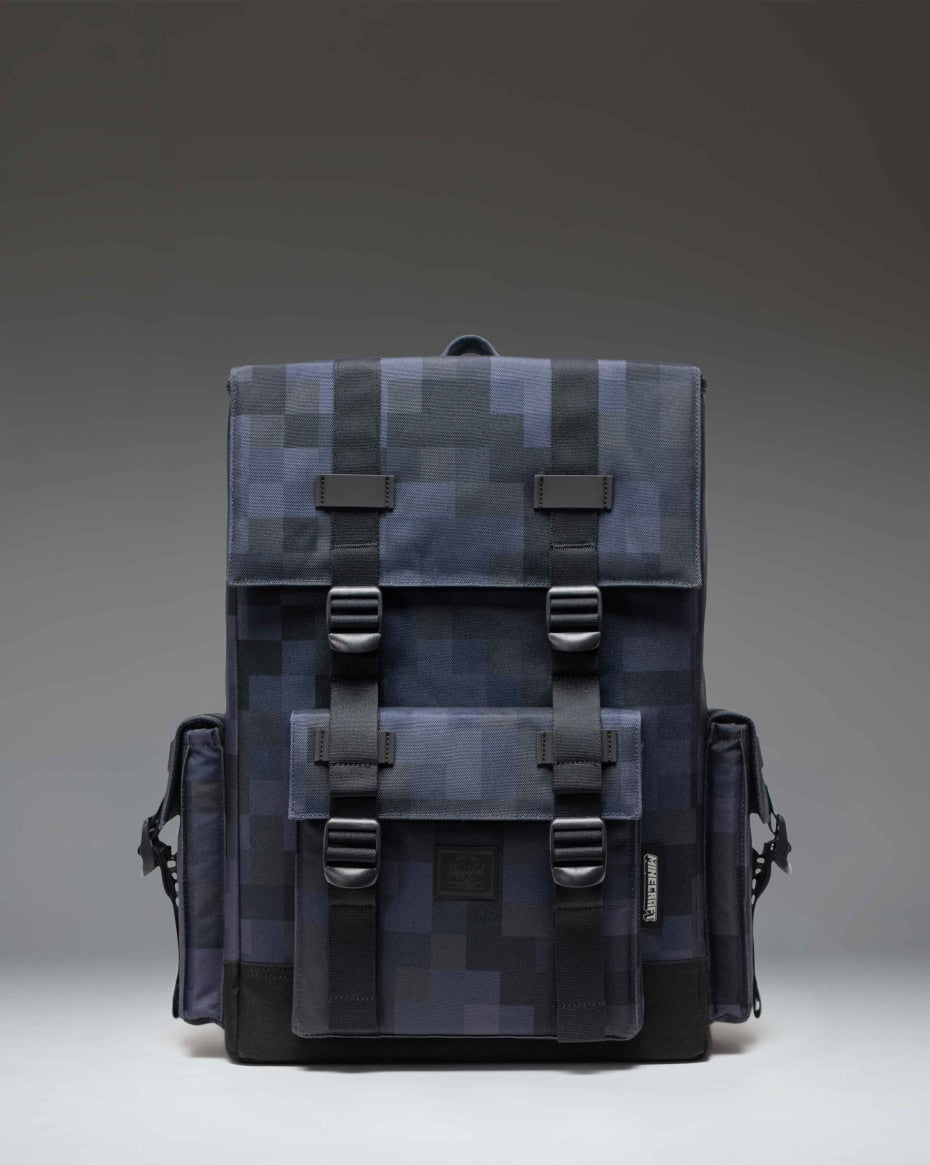 herschel-supply-minecraft-little-america-cube-backpack-limited-edition-gaming-ba image 1