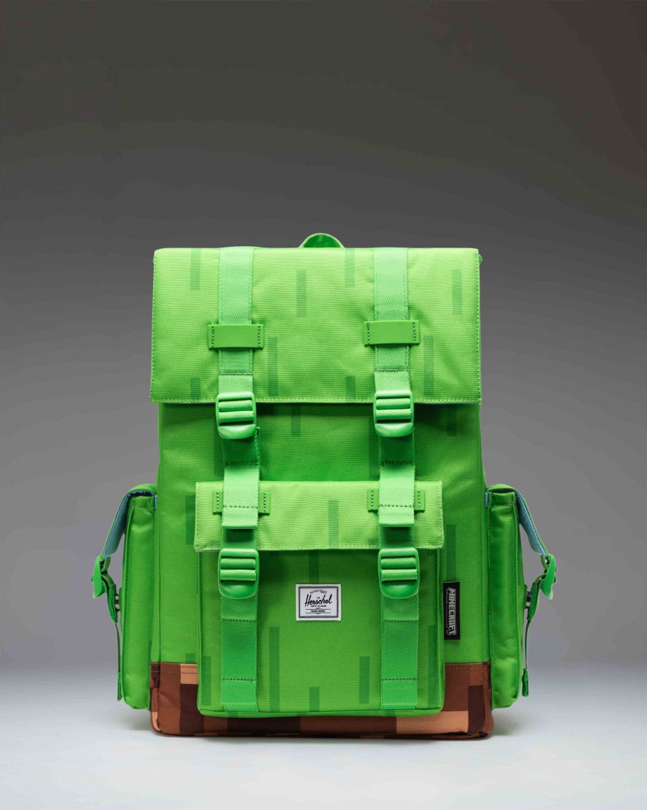 herschel-supply-minecraft-little-america-cube-backpack-limited-edition-gaming-ba image 2