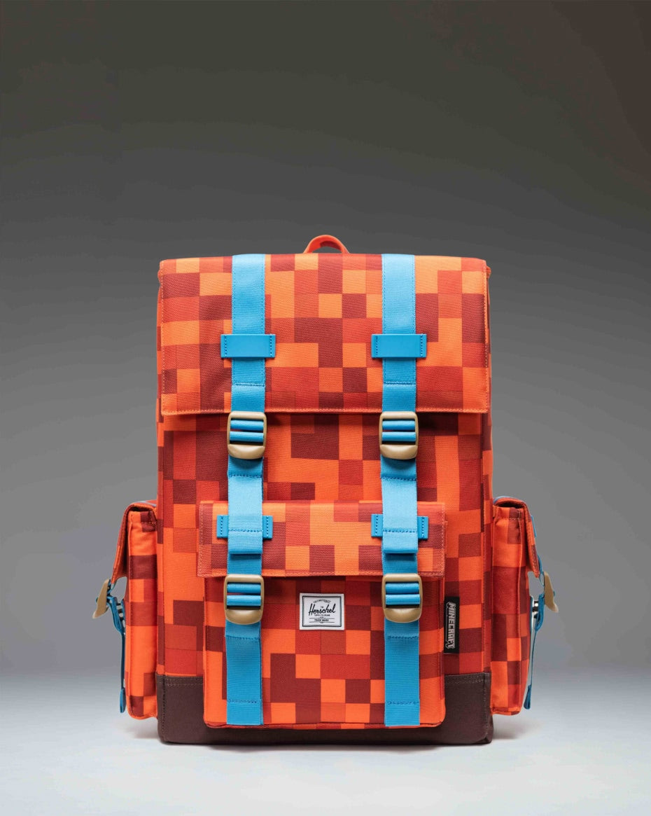 herschel-supply-minecraft-little-america-cube-backpack-limited-edition-gaming-ba image 3