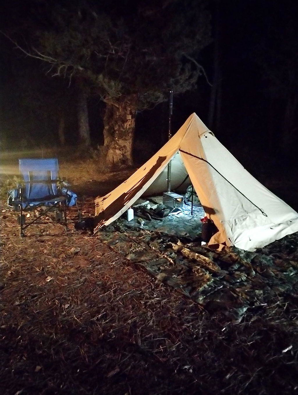 Amazing hot tent!