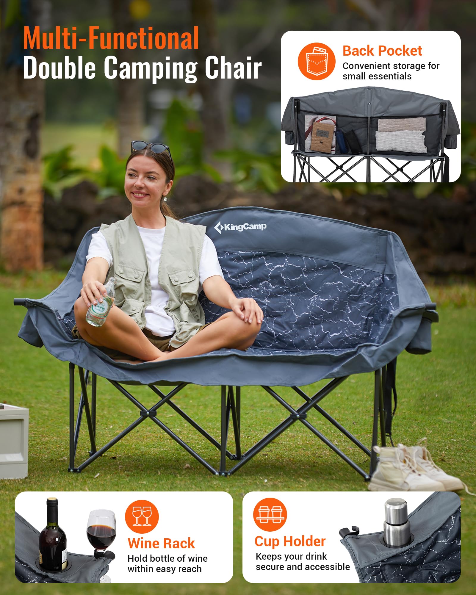 kingcamp-volcapetra-oversized-padded-double-camping-sofa image 4