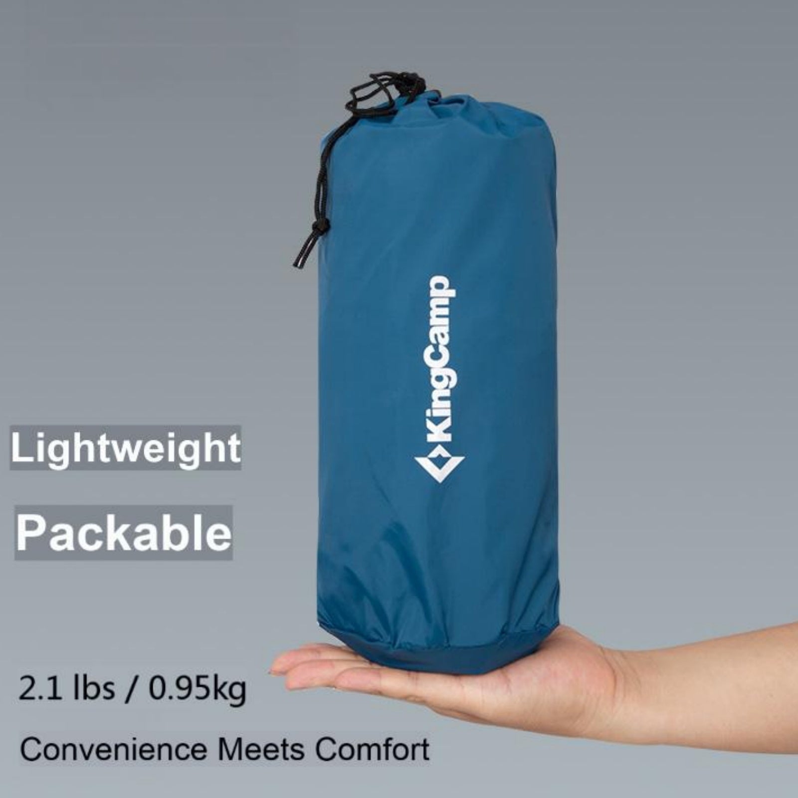 kingcamp-deluxe-10-1-inflatable-mattress-with-foot-pump image 5