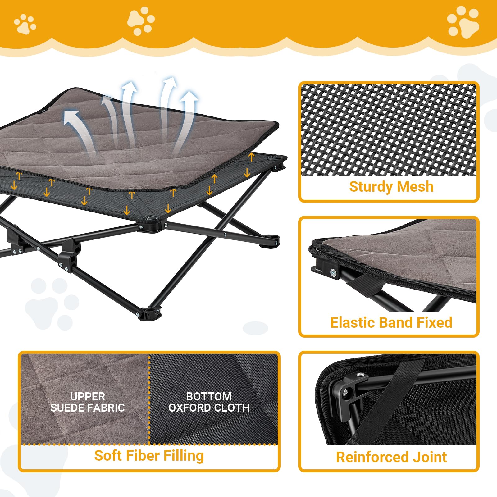 kingcamp-pets-sedum-dog-bed image 4