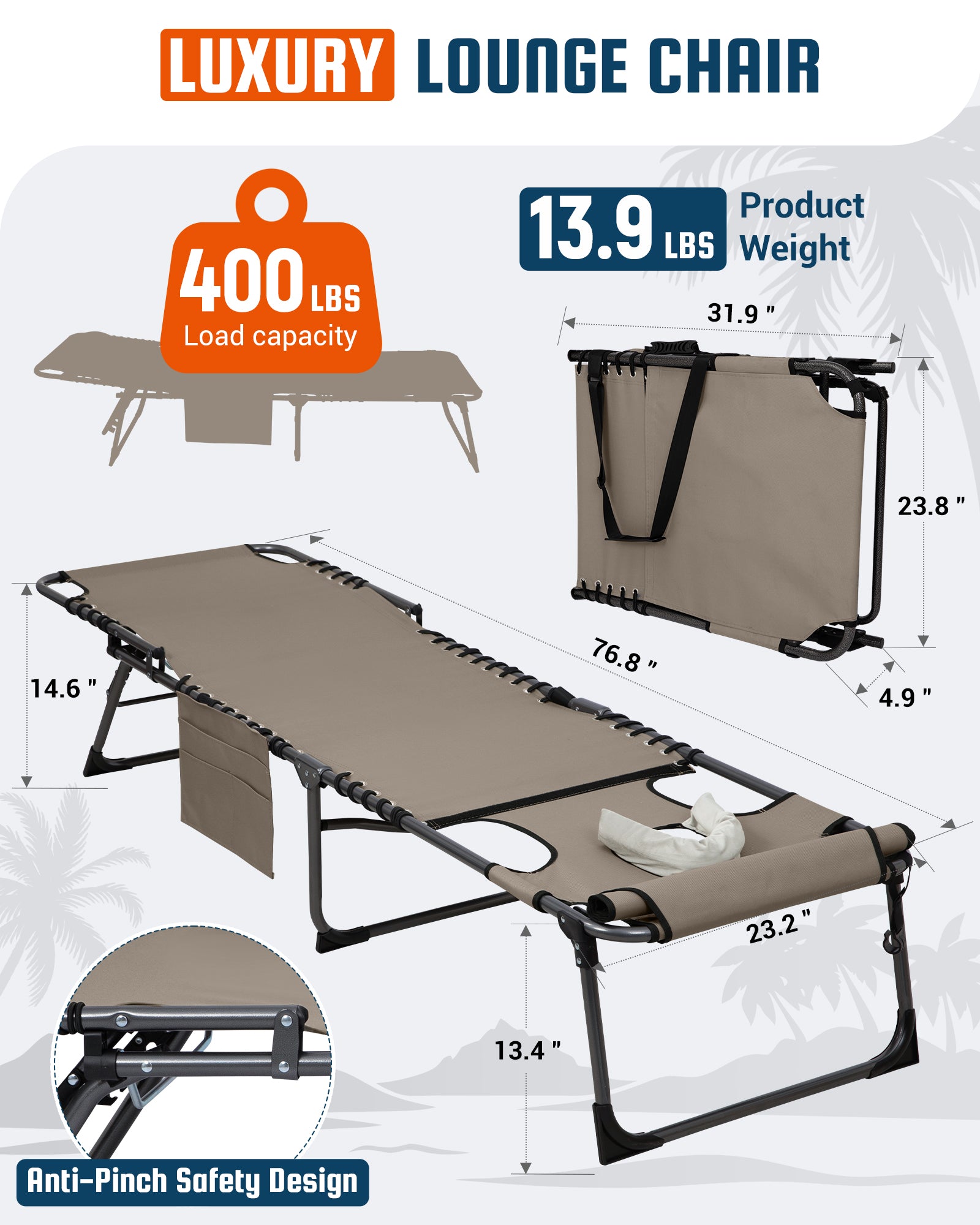 kingcamp-magnolia-b60-backpack-chaise-lounge-with-face-hole image 5