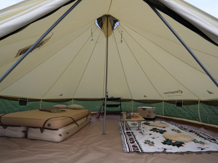 kingcamp-khan-c-400-glamping-cotton-bell-tent-16-4ft-13-2ft image 7