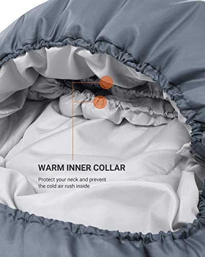 kingcamp-track-300-mummy-sleeping-bag-double-layer-3-season-warmth-for-adults image 4