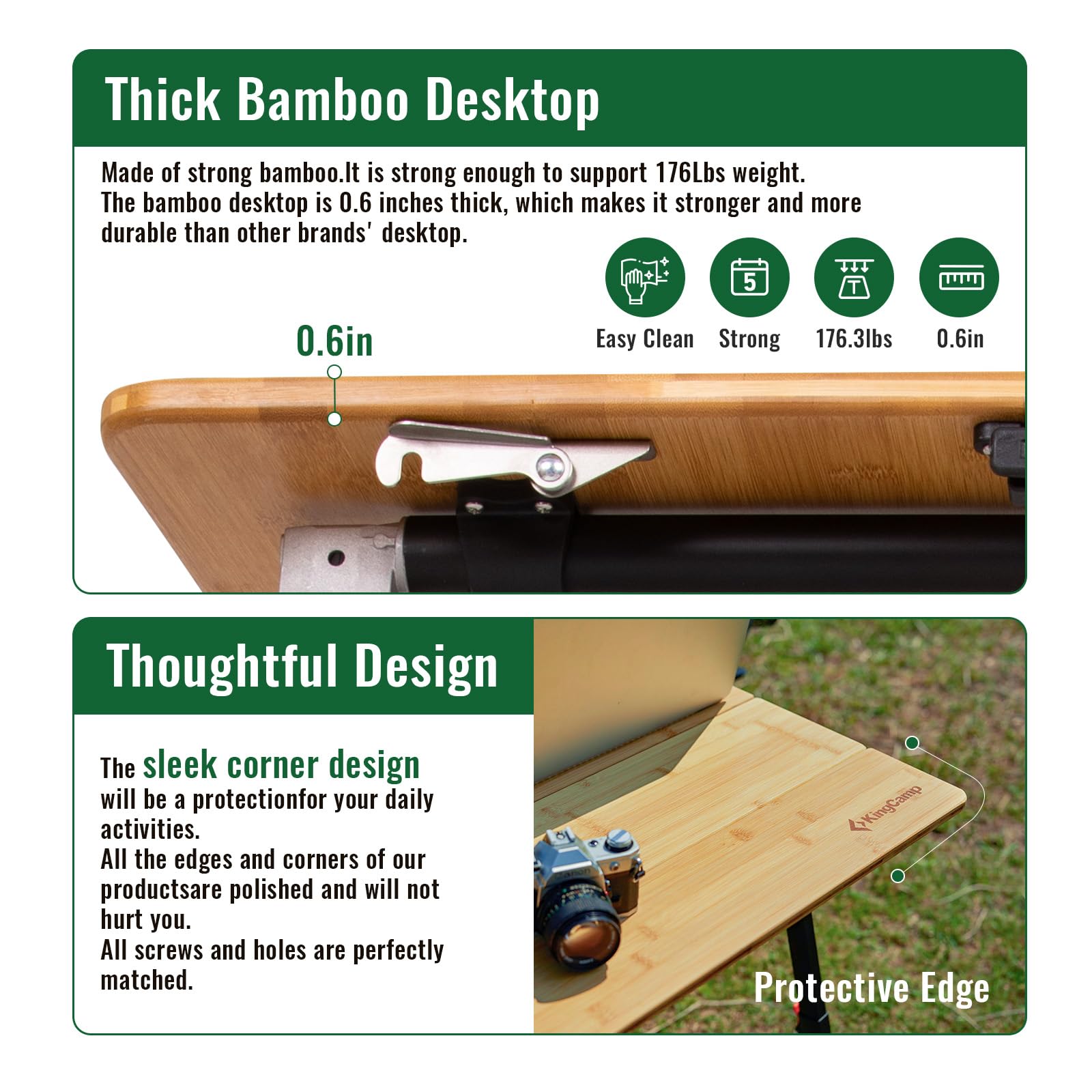kingcamp-bamboo-folding-camping-table-pro image 4