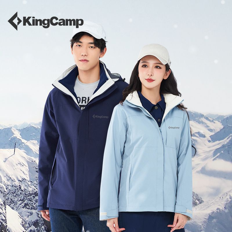 kingcamp-men-s-hooded-windproof-windbreaker-jacket-100-polyester-packable image 2
