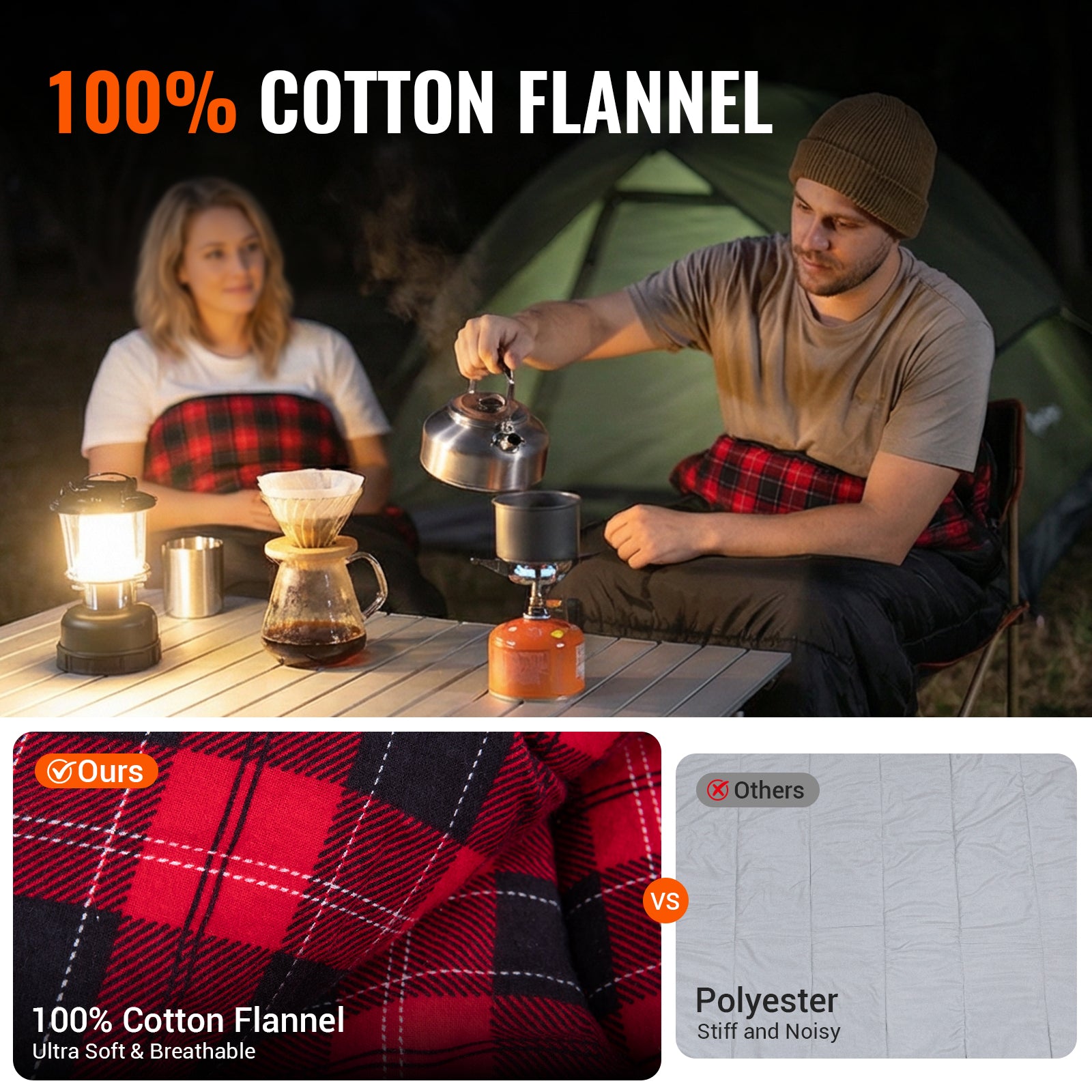 kingcamp-oasis-c-450-flannel-sleeping-bag image 8