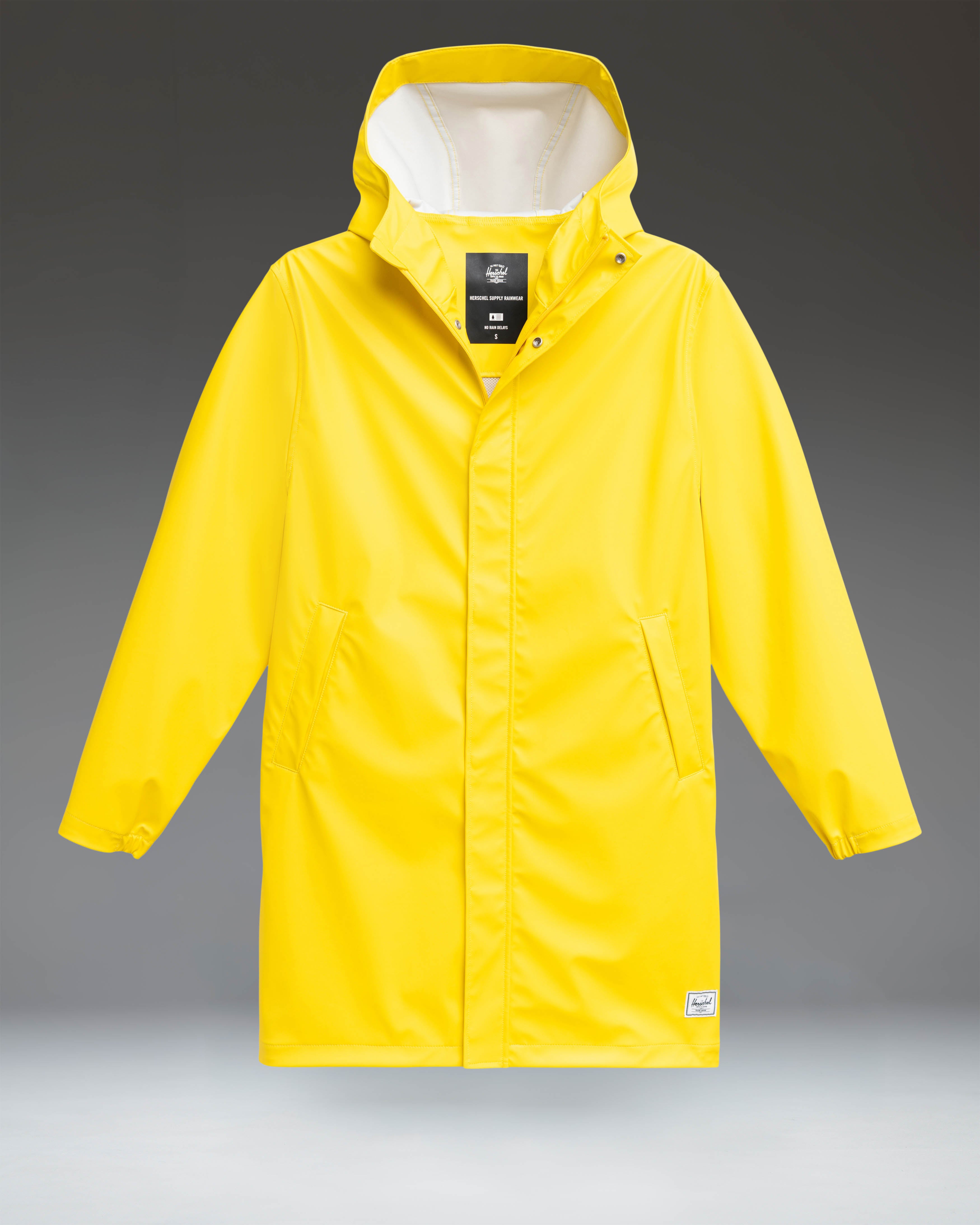herschel-supply-long-classic-rain-jacket-for-women-water-resistant-windproof-str image 2