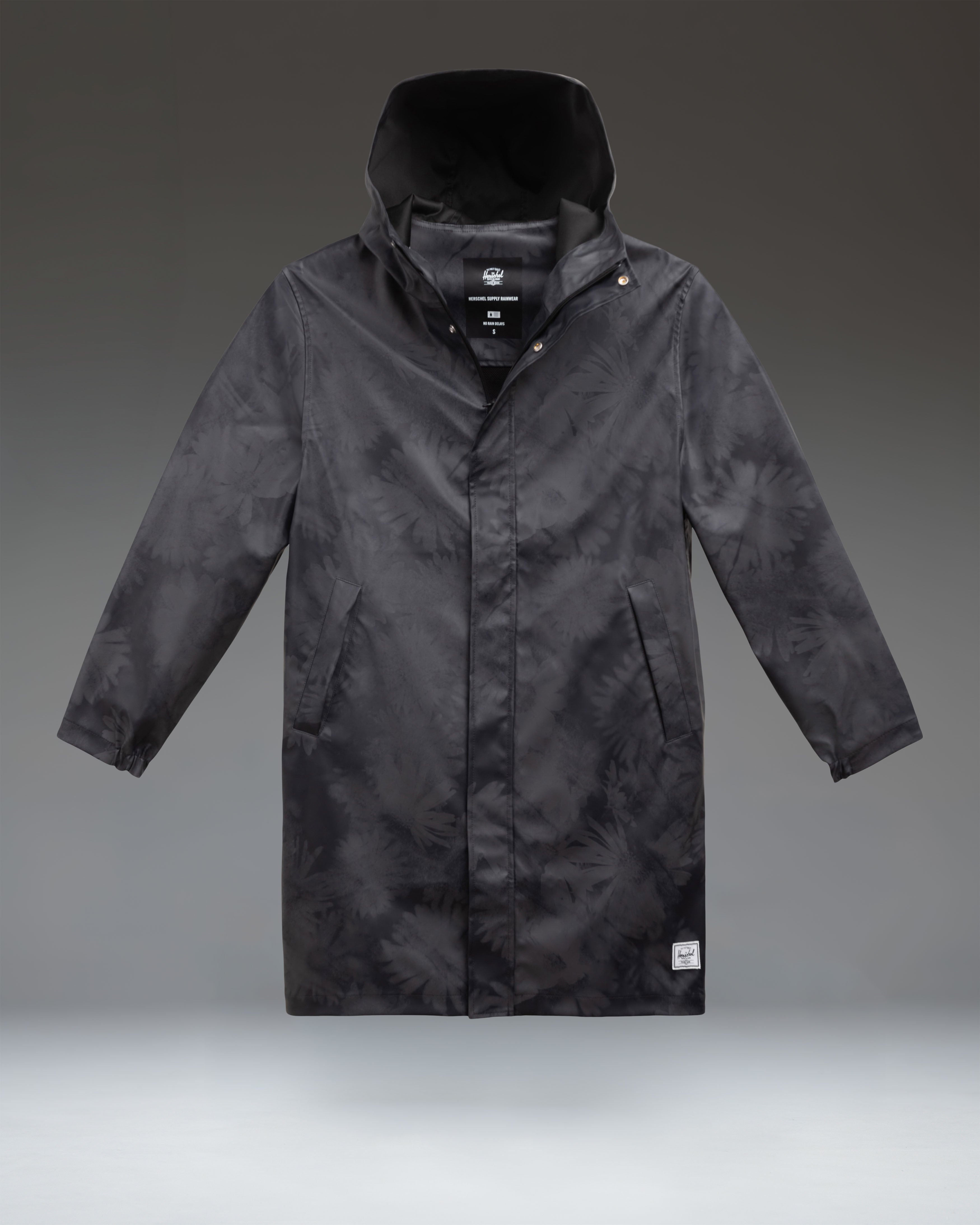 herschel-supply-long-classic-rain-jacket-for-women-water-resistant-windproof-str image 3