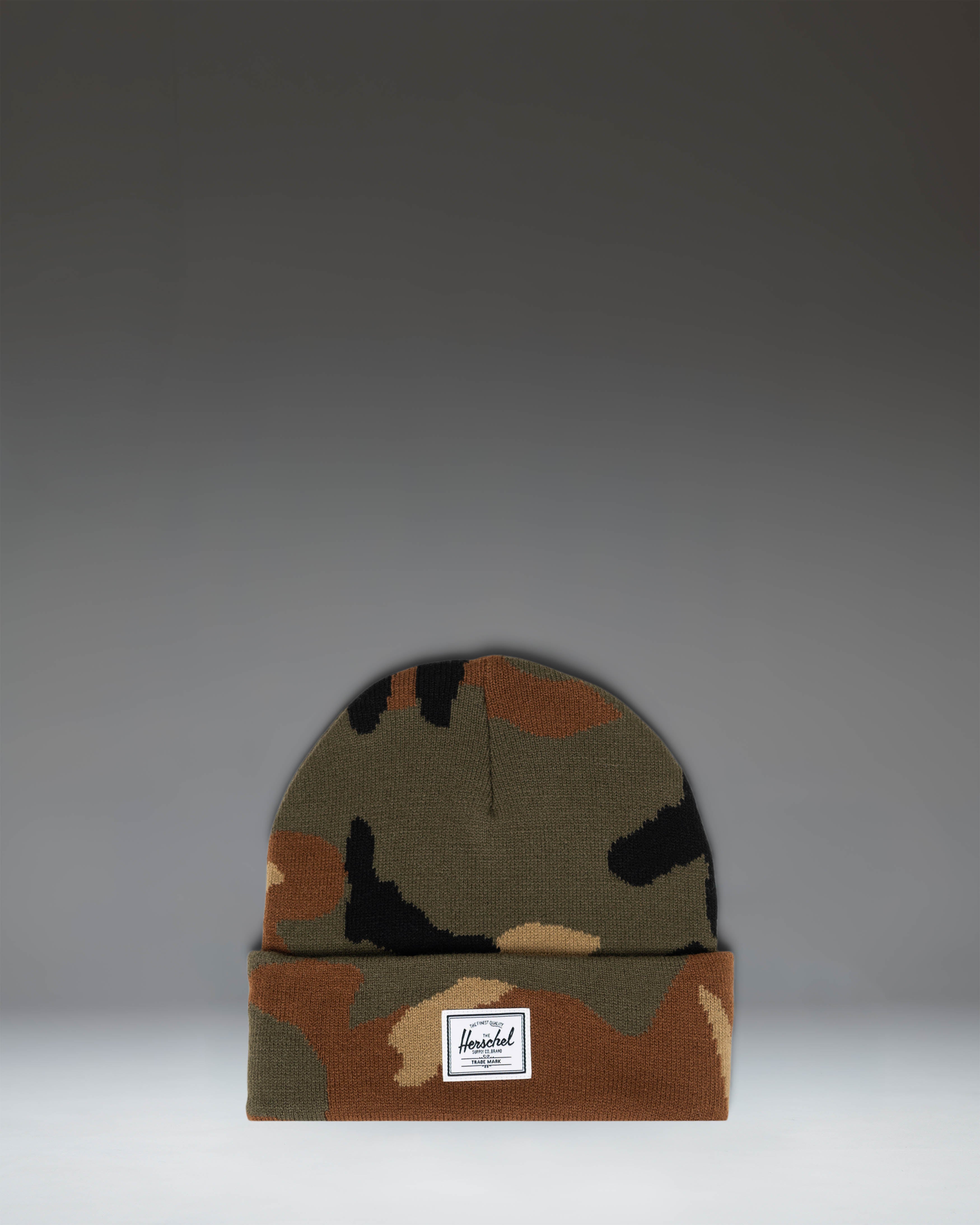 herschel-supply-elmer-camo-beanie-jacquard-knit-winter-hat image 1