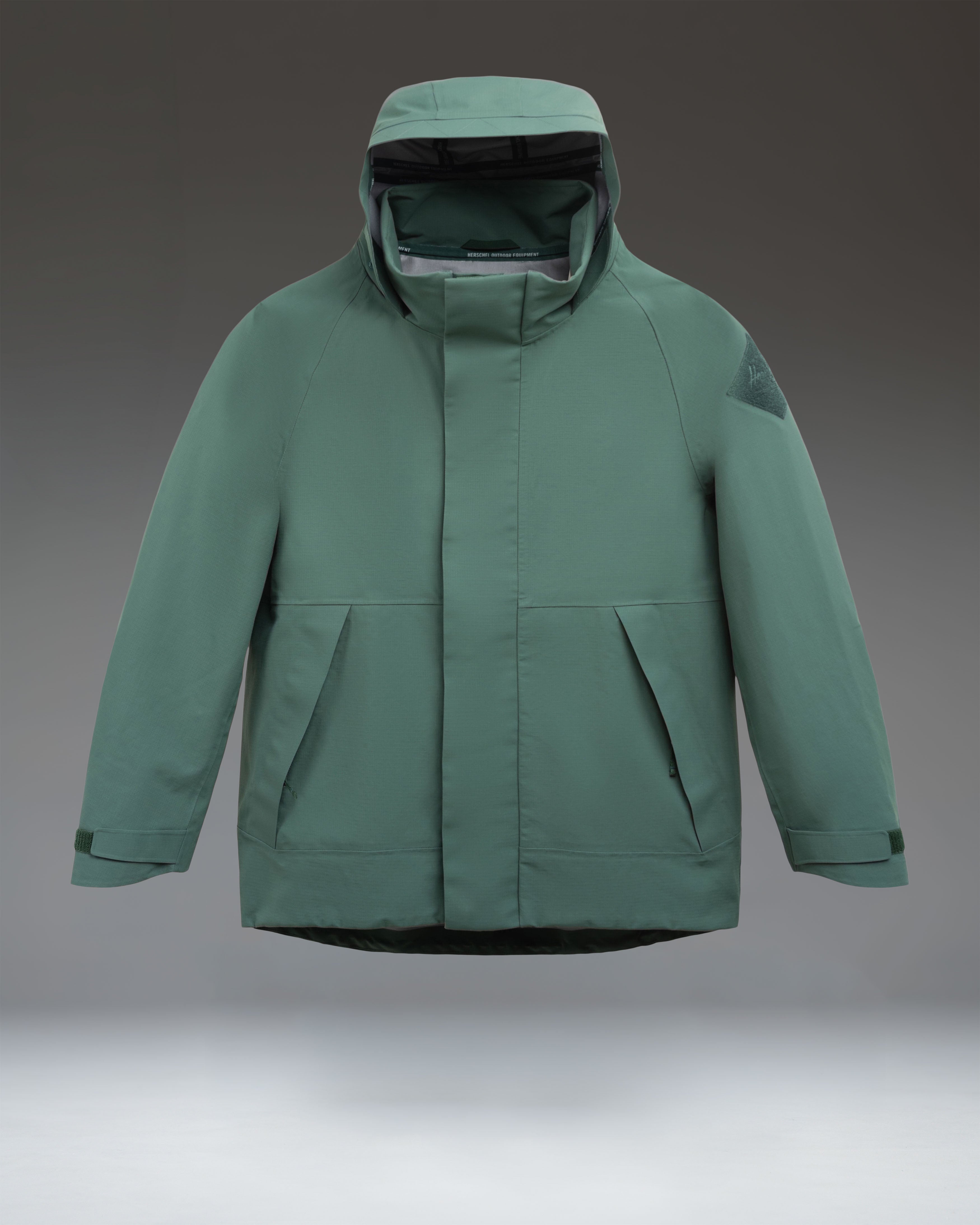 herschel-supply-3-layer-shell-jacket-men-s-waterproof-10k-10k-pfas-free-dwr image 2