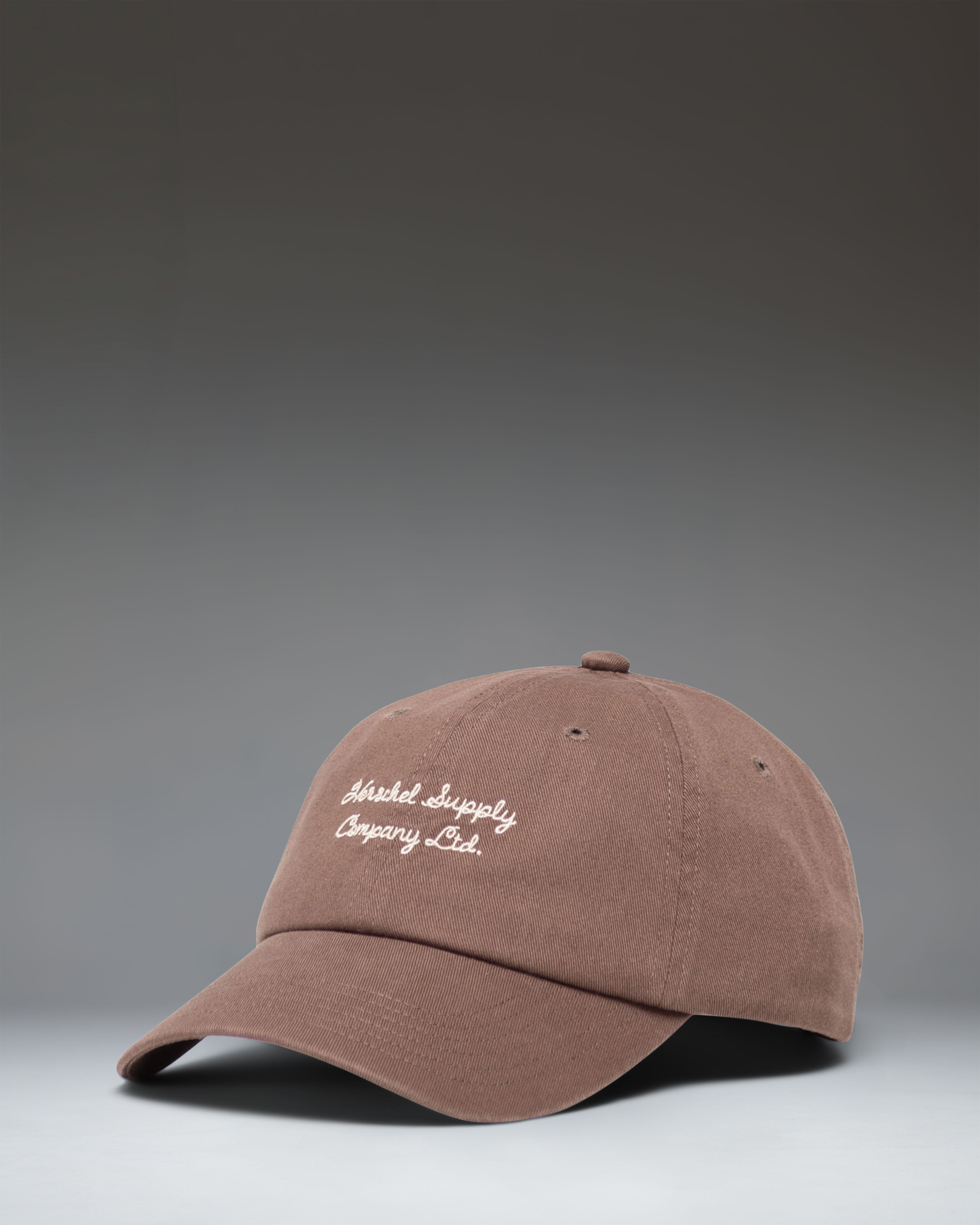 herschel-supply-sylas-vintage-cotton-cap-embroidered-cursive-script image 2