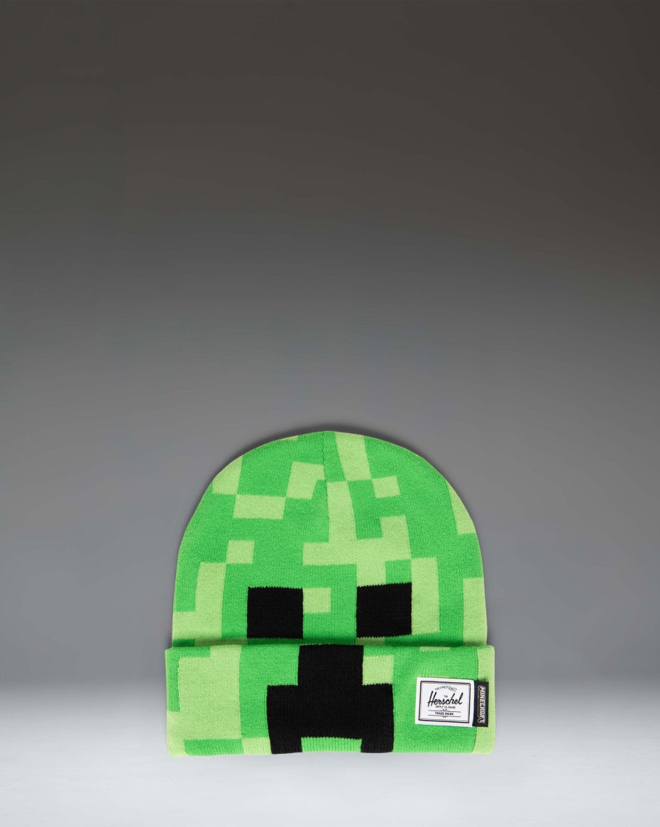 herschel-supply-minecraft-elmer-beanie-creeper-jacquard-knit image 1