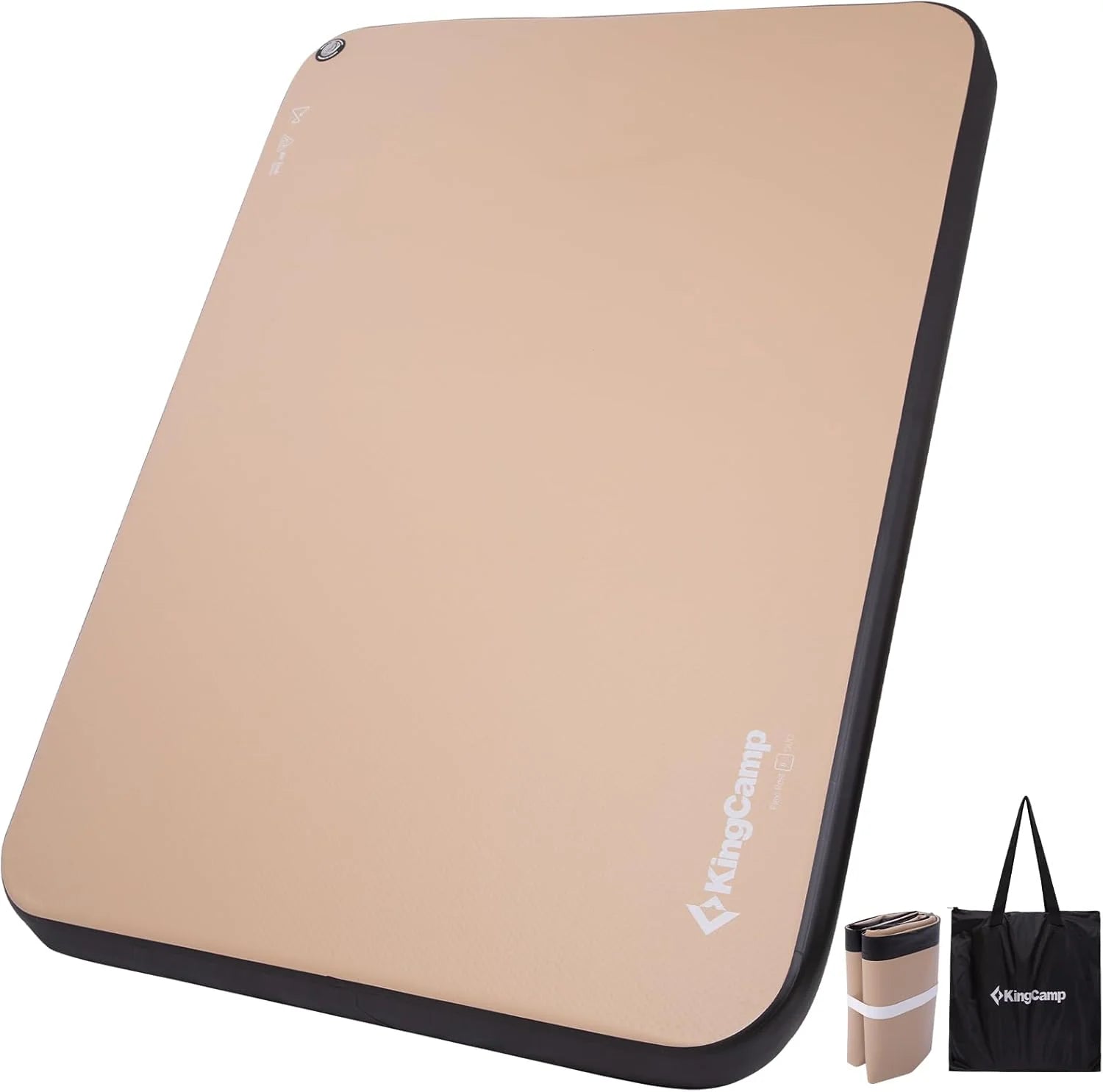 kingcamp-flexi-rest-8-0-duo-tpu-air-sleeping-pad-double-compact-eco-friendly image 4