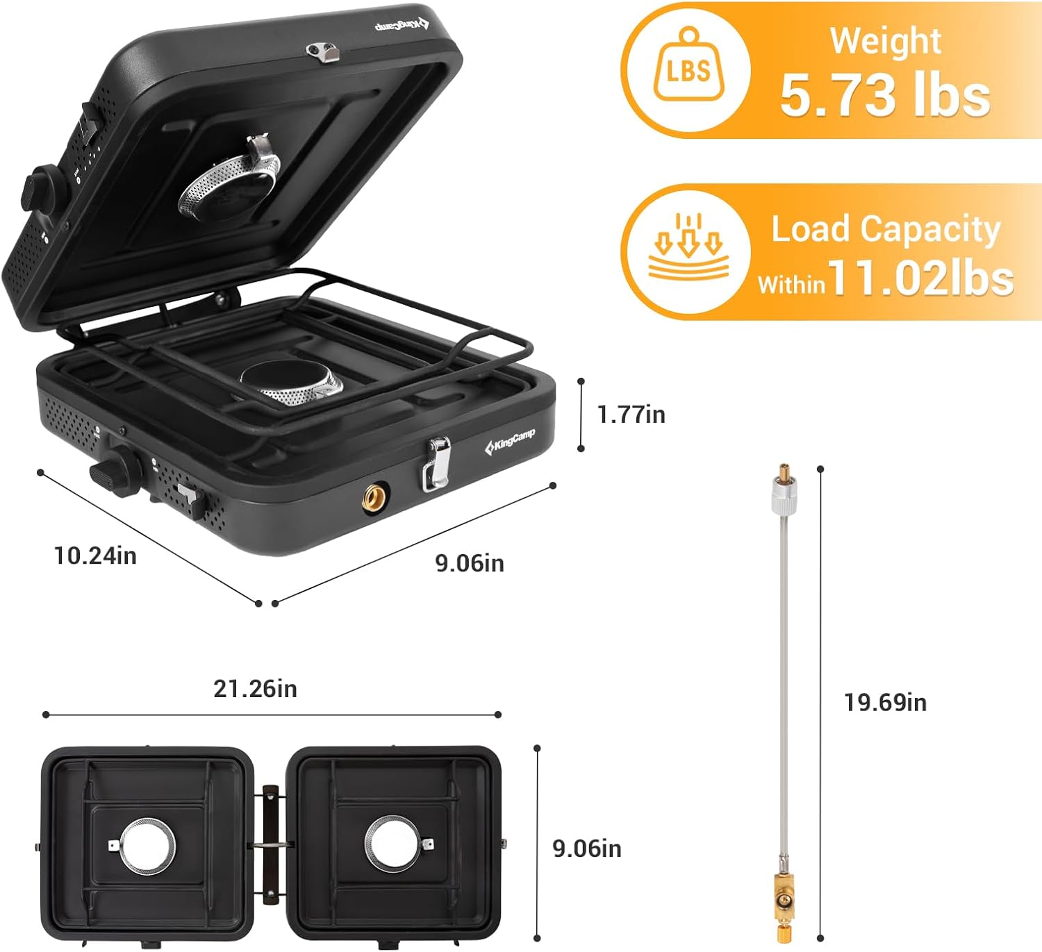 kingcamp-2-burner-propylene-butane-camping-stove image 3