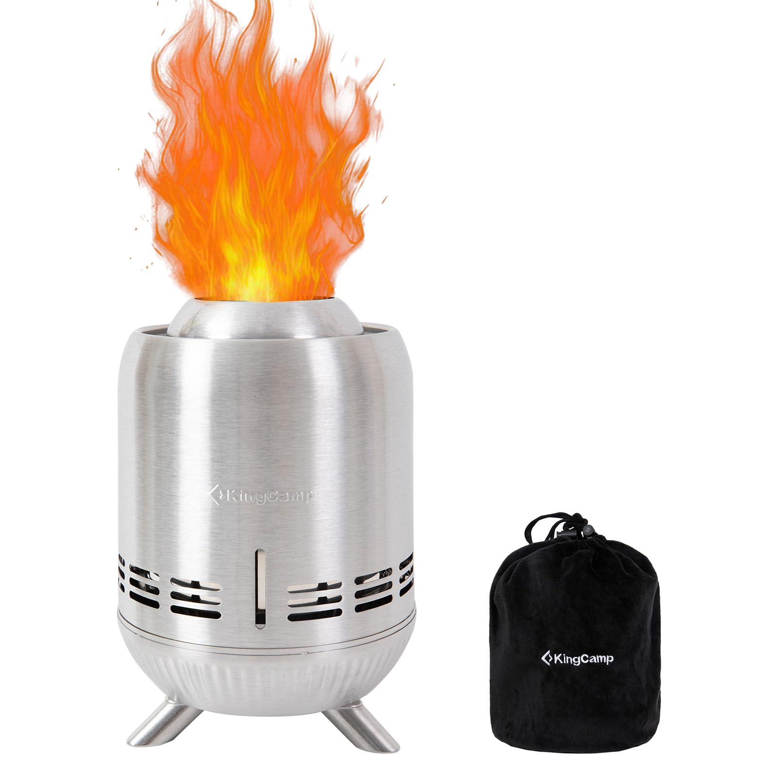 kingcamp-tornado-smokeless-tabletop-stainless-steel-fire-pit image 7