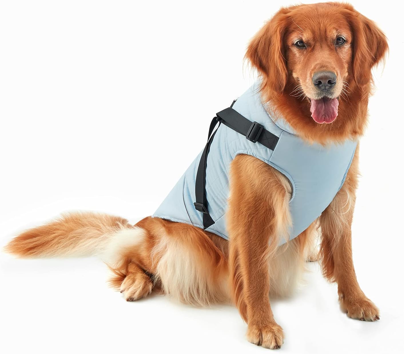 kingcamp-pets-winter-dog-coat-with-built-in-harness-and-velcro-straps-adjustable image 6