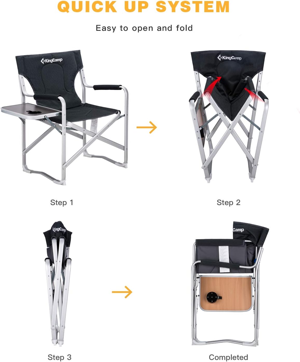 kingcamp-timeless-aluminum-tube-camping-chair-lightweight-durable image 4