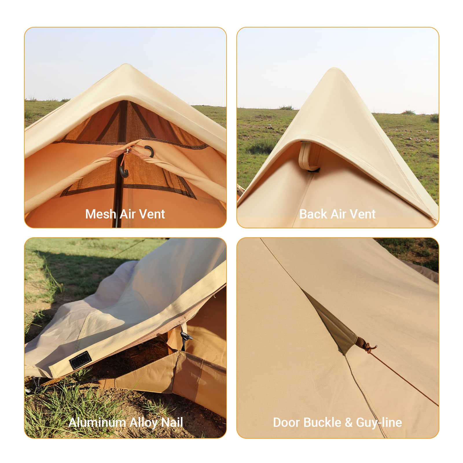 kingcamp-torino-4-season-waterproof-tipi-tent-with-stove-jack-1-2-person-hot-ten image 6