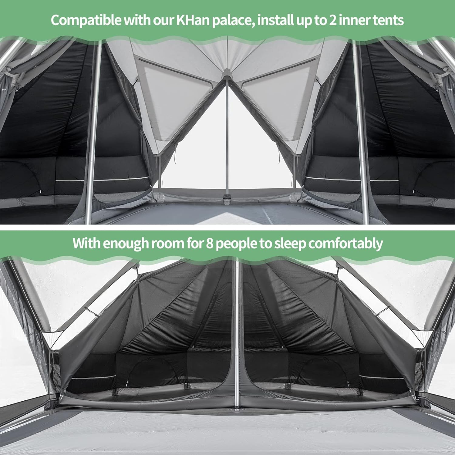 kingcamp-inner-tent-for-khan-palace-tent-privacy-blockout-inner-room image 4