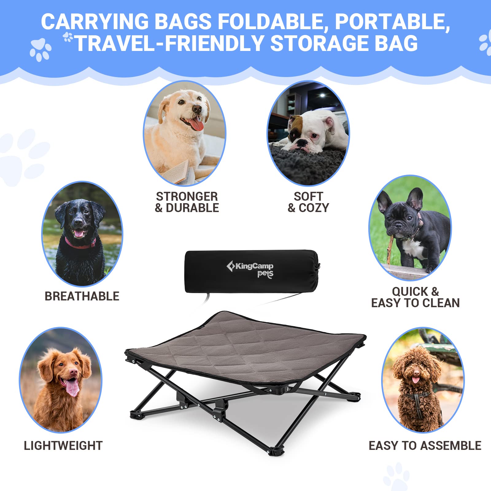 kingcamp-pets-sedum-l-plus-dog-bed image 5