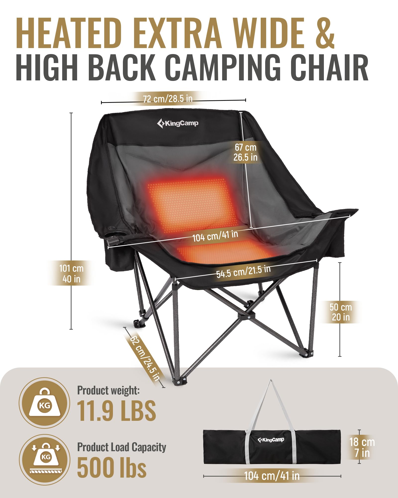 kingcamp-portable-heated-camping-chair-single-double image 3