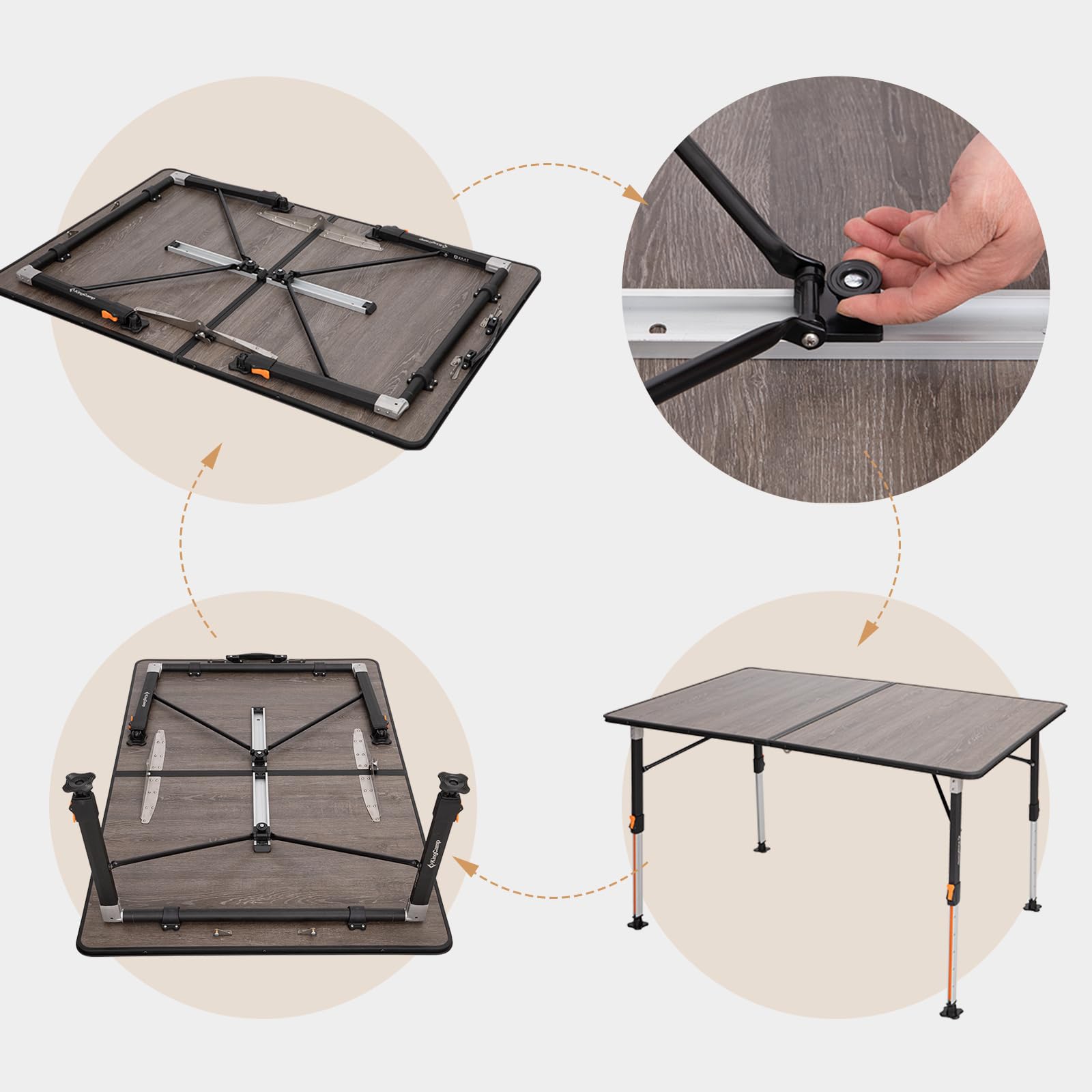 kingcamp-granite-p12080-folding-fiberglass-camping-table-47x31 image 4