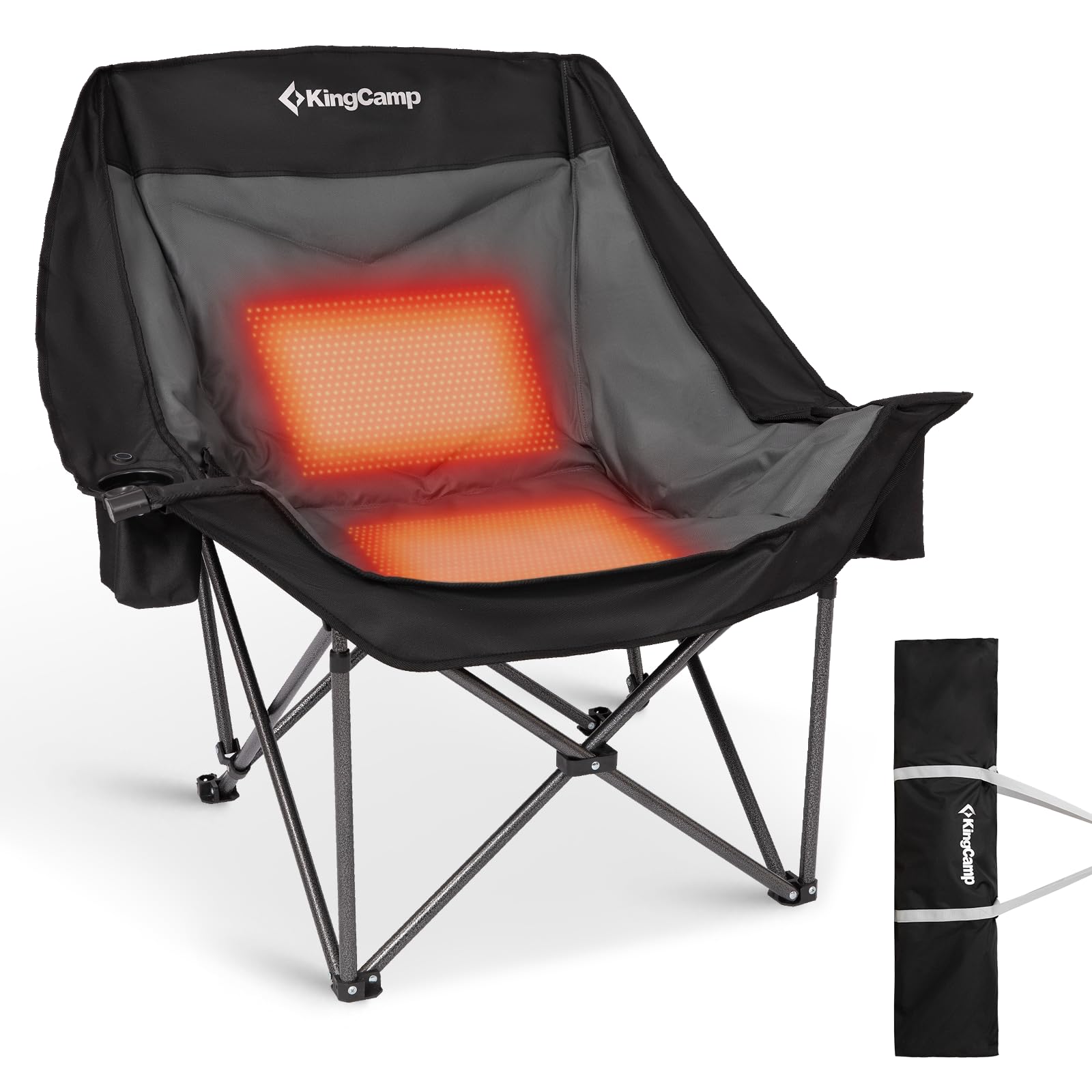 kingcamp-canna-c10-plus-heated-padded-camping-chair image 1