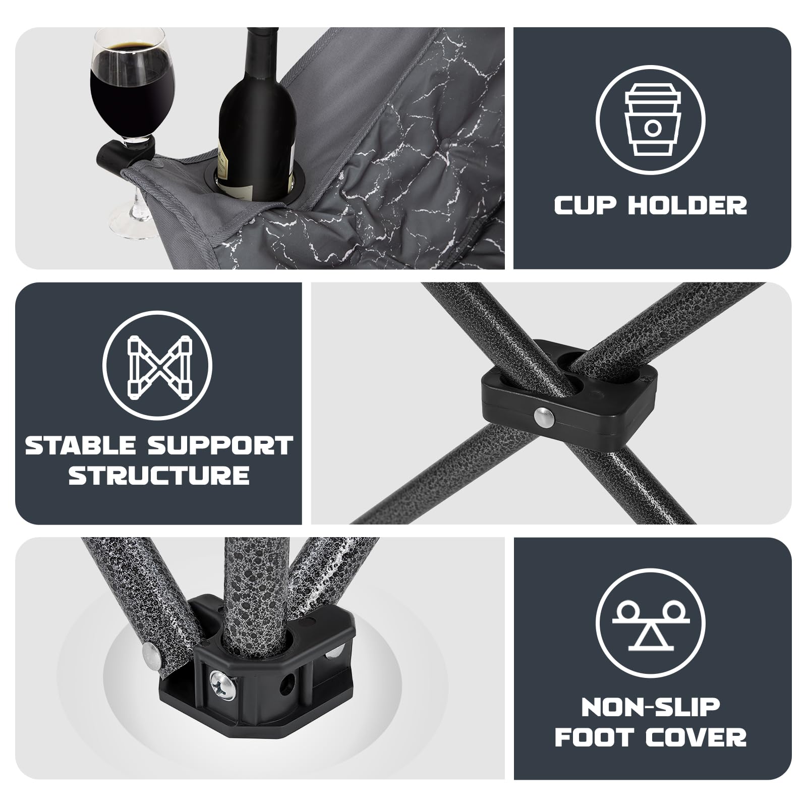 kingcamp-volcapetra-loveseat-double-seat-chair-padded-camping-chair-for-two image 3