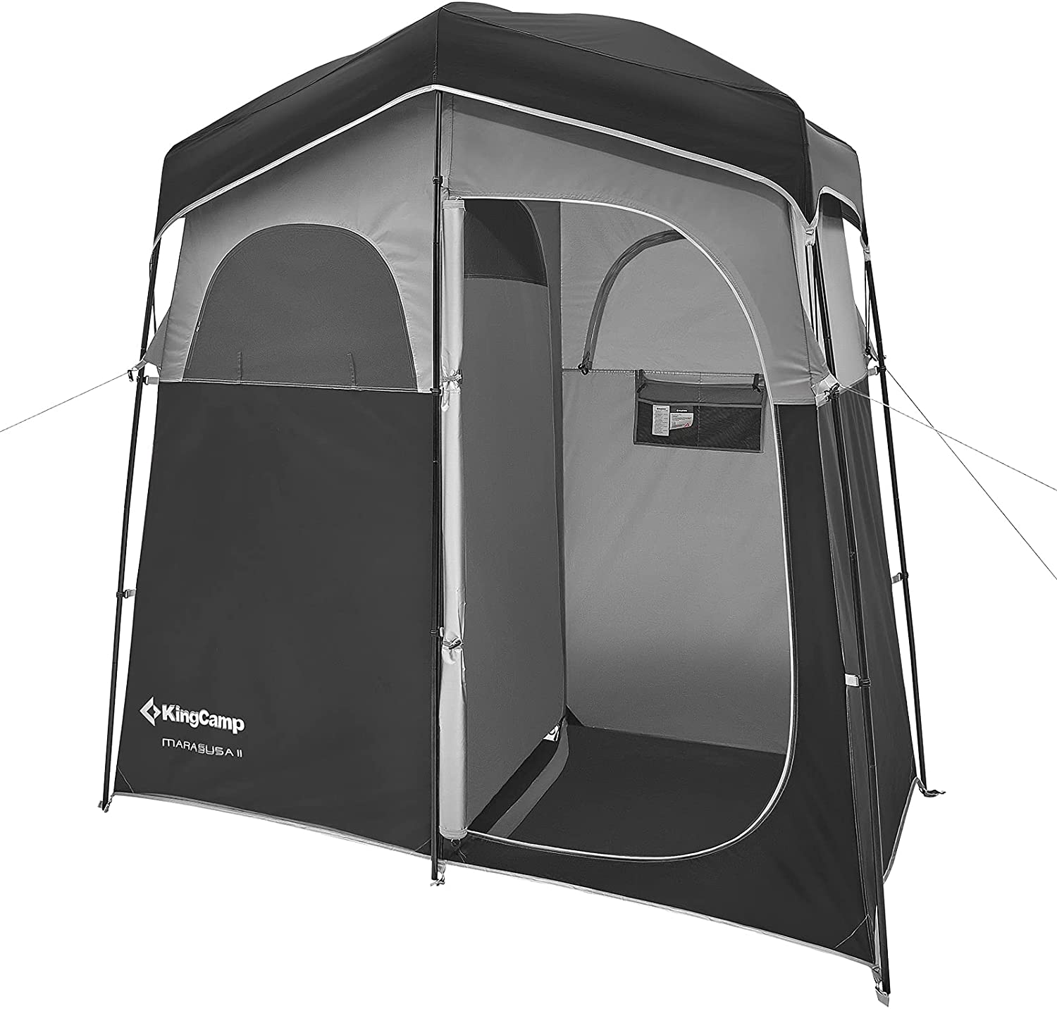 kingcamp-double-room-camping-shower-tent image 2