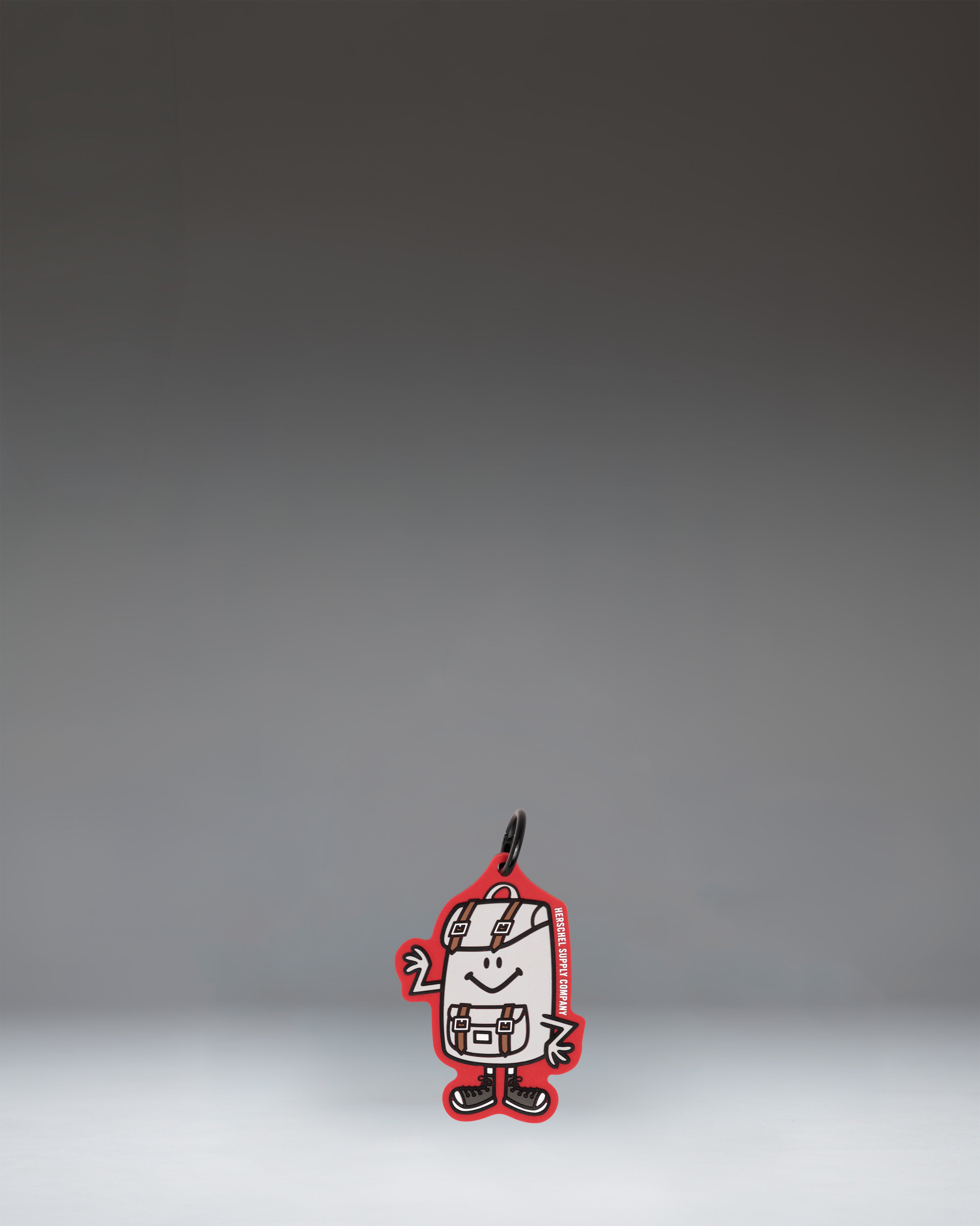 herschel-supply-sam-bag-charm-silicone-with-metal-keyring image 1