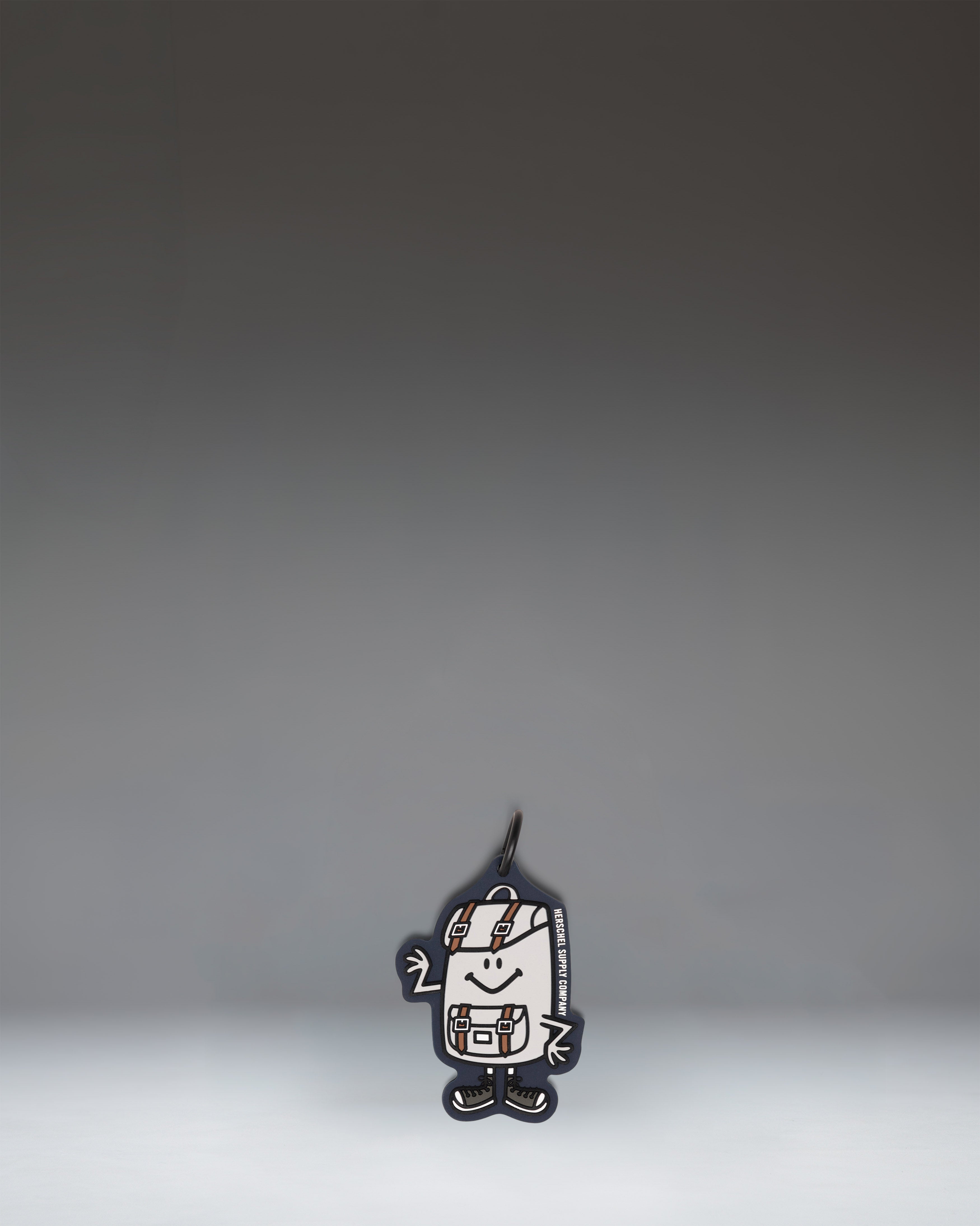 herschel-supply-sam-bag-charm-silicone-with-metal-keyring image 2
