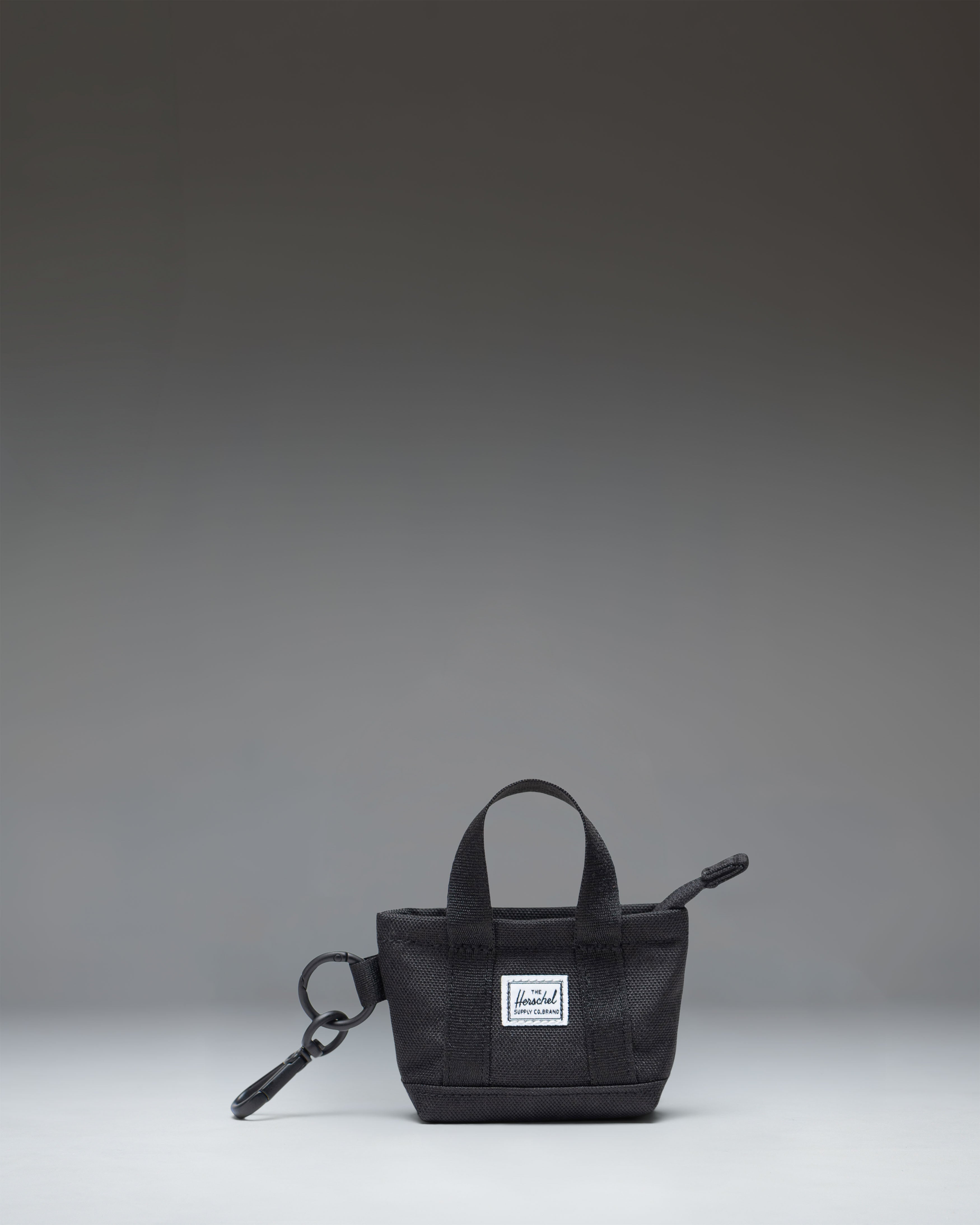 herschel-heritage-tote-bag-charm-mini-tote-with-metal-clip image 1