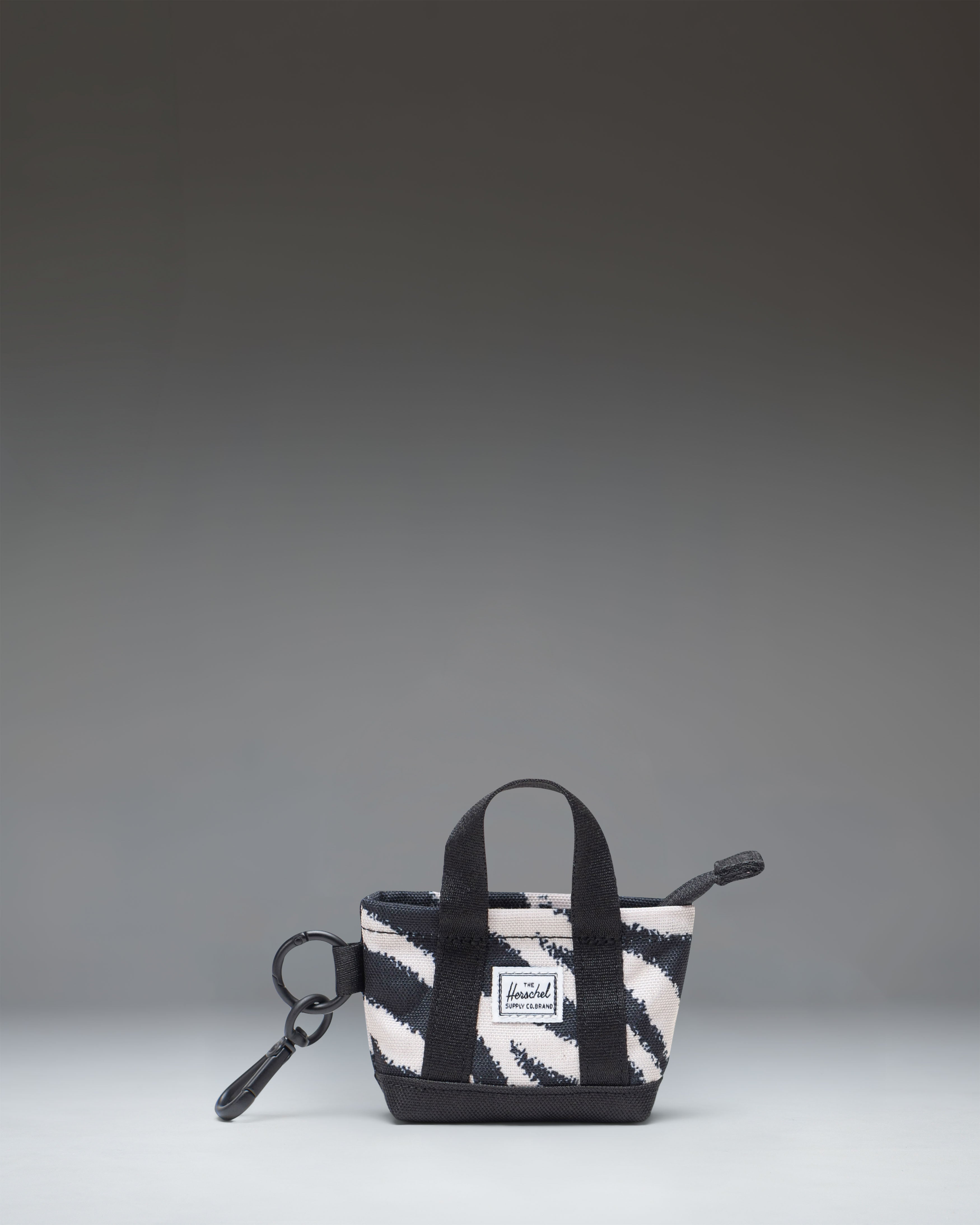 herschel-heritage-tote-bag-charm-mini-tote-with-metal-clip image 2