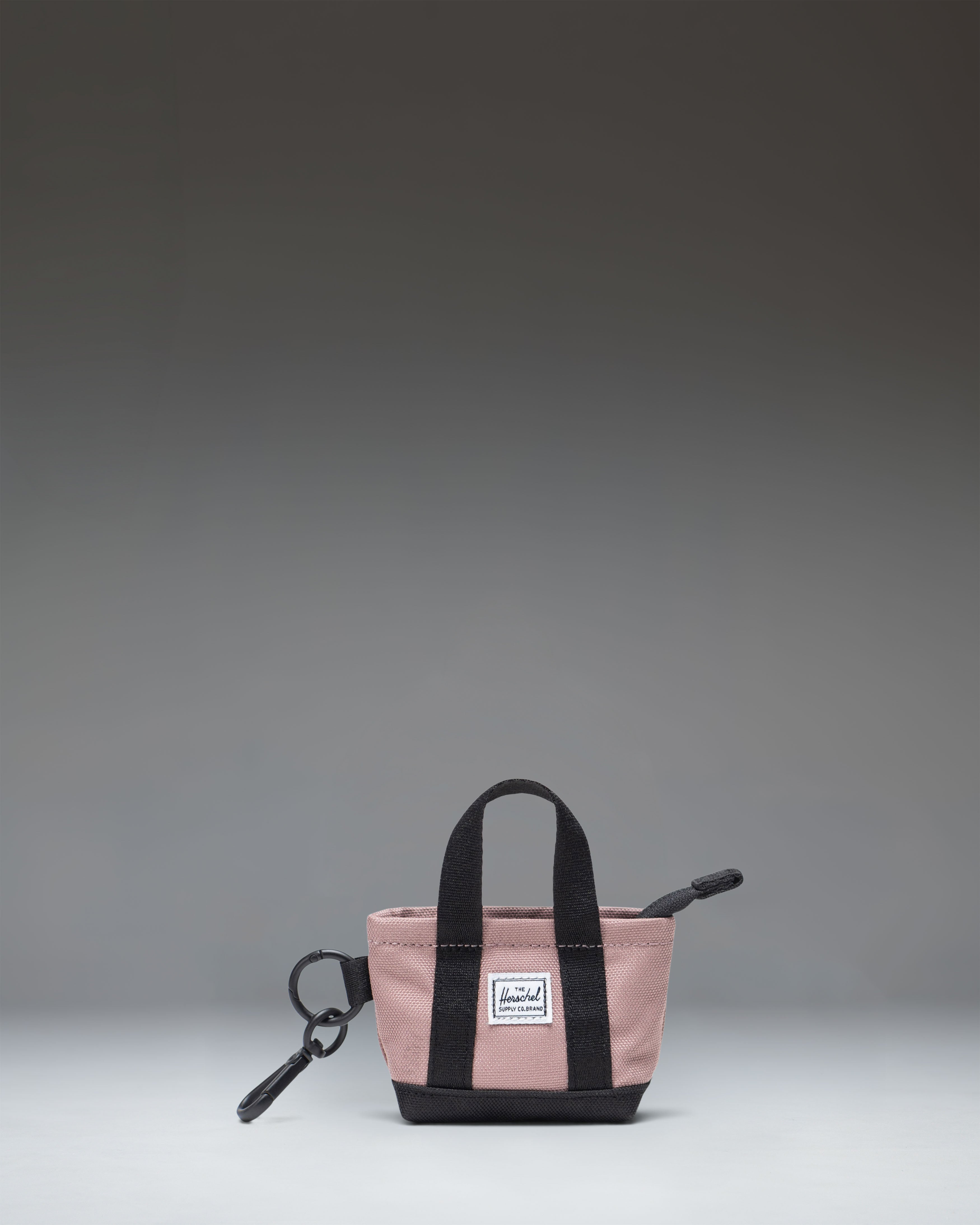 herschel-heritage-tote-bag-charm-mini-tote-with-metal-clip image 3