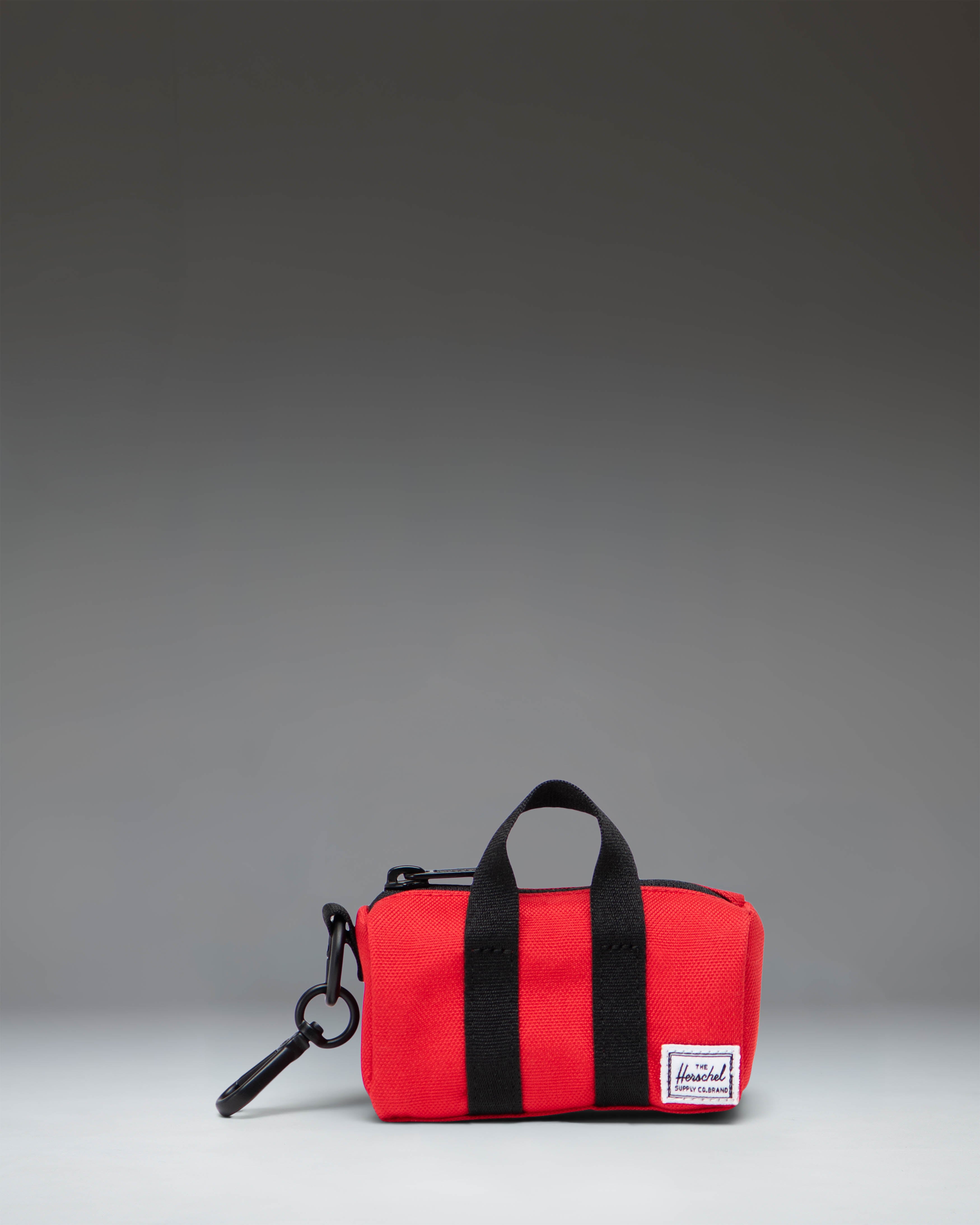 herschel-supply-novel-duffle-bag-charm-mini-duffle-keychain-with-metal-clip-zipp image 6