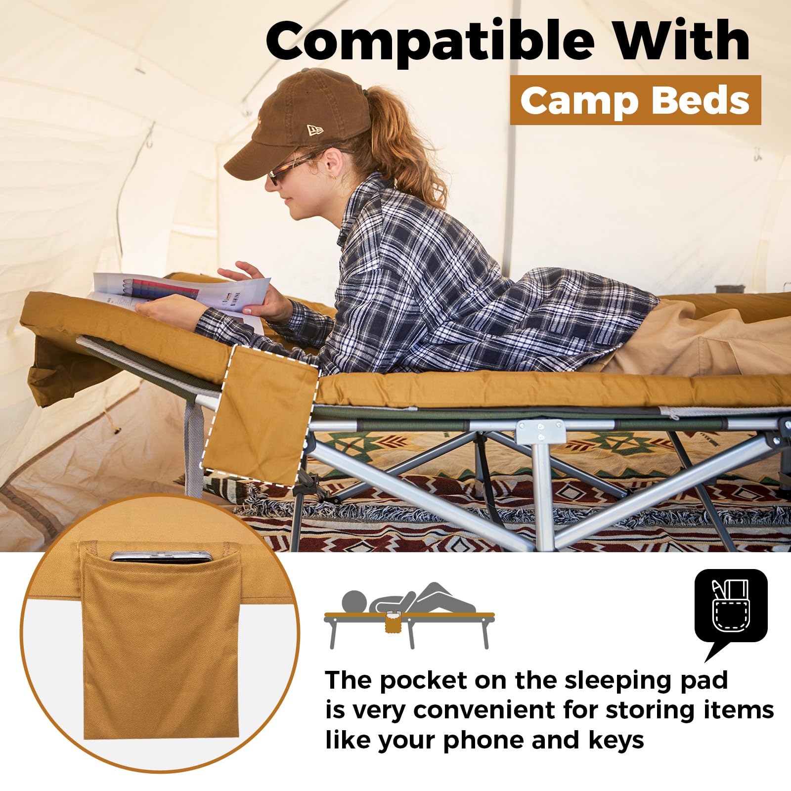kingcamp-comfort-x-5-quilted-memory-foam-camping-mattress image 2