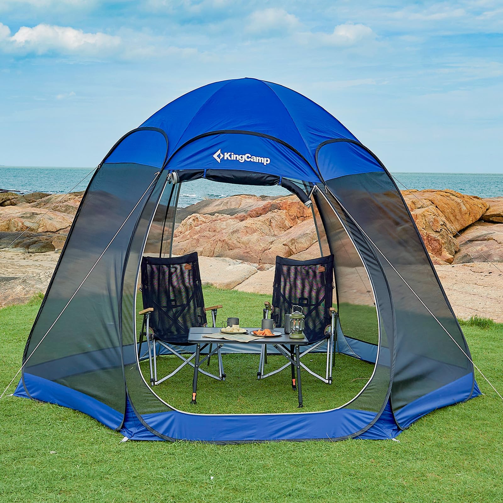 kingcamp-cairo-2-10x7-pop-up-screen-mosquito-canopy-tent-instant-setup-b3-mesh-p image 3