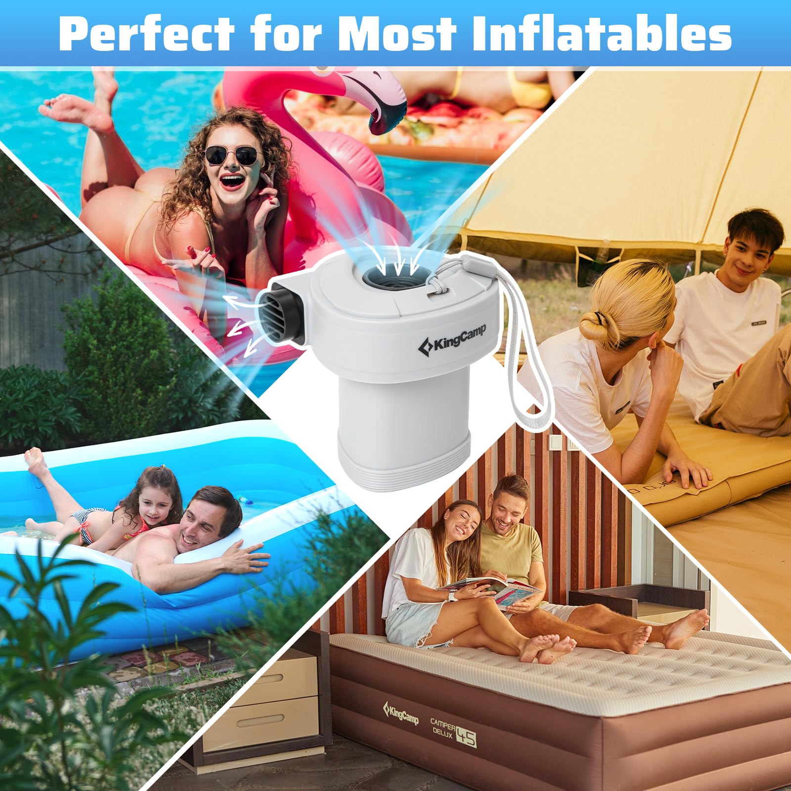kingcamp-wild-triangle-portable-air-pump-high-speed-inflator-for-air-mattresses- image 3