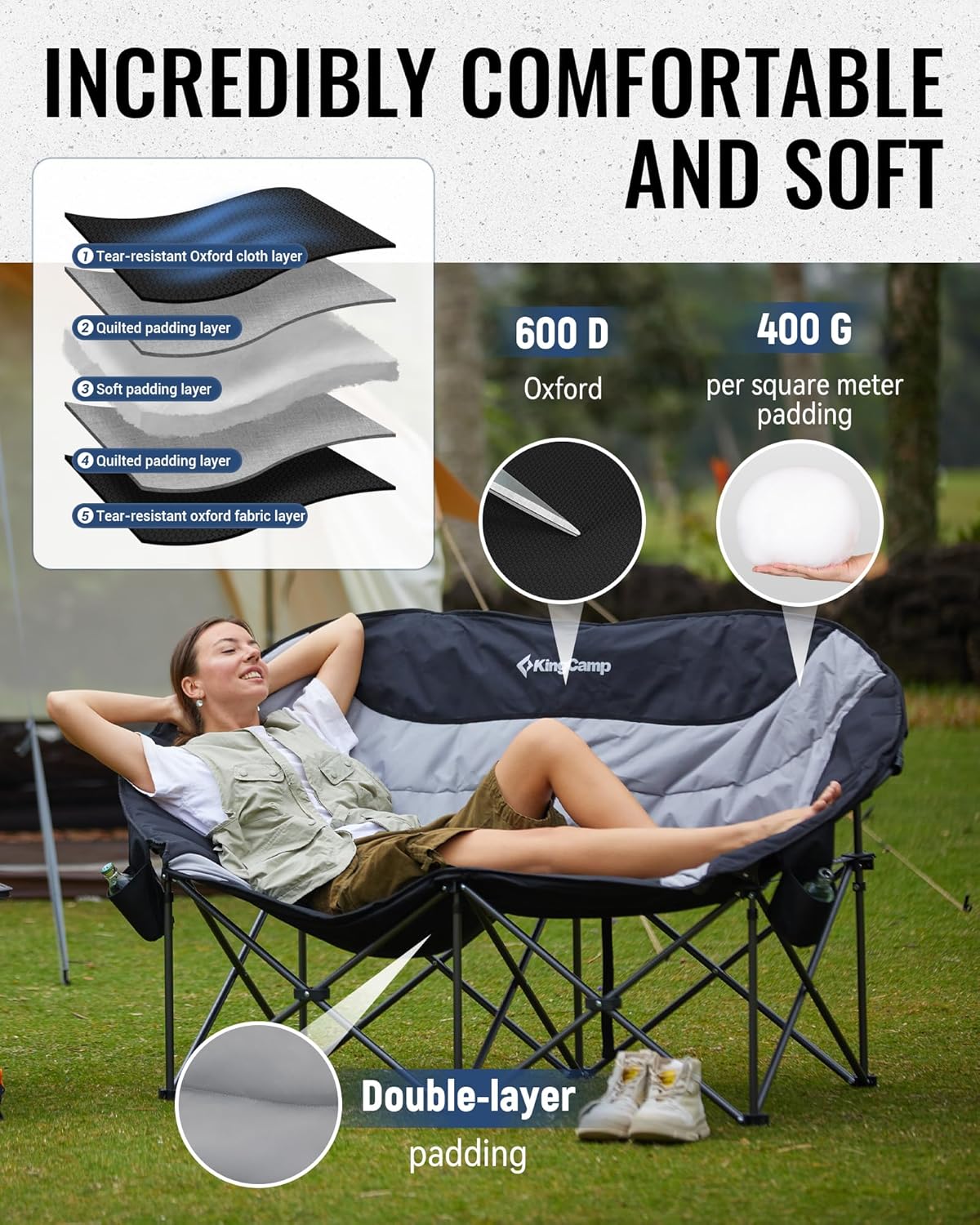 kingcamp-cherry-c20-oversized-loveseat-camping-chair image 5