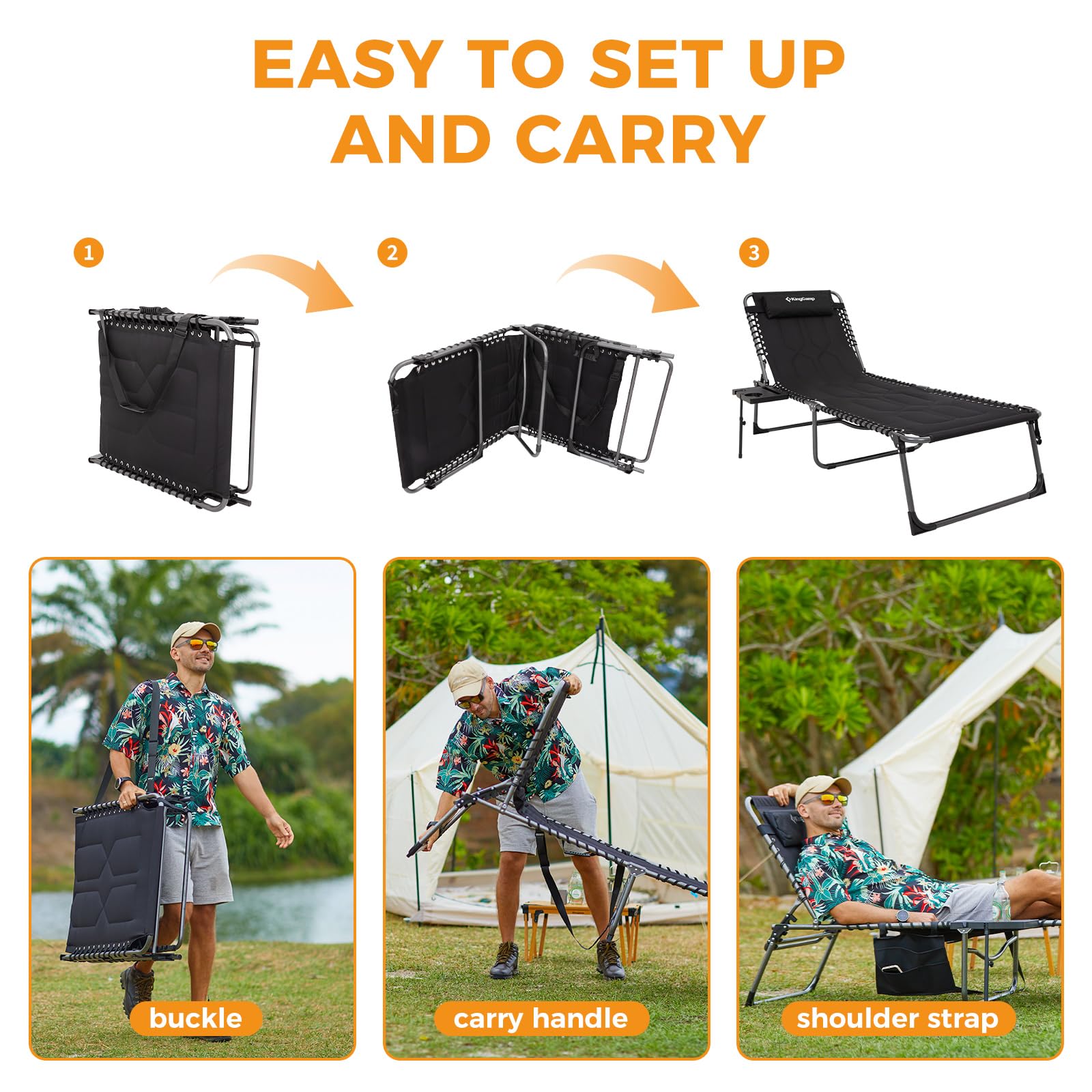 kingcamp-willow-c30-oversize-folding-lounge-chair-with-side-table image 8
